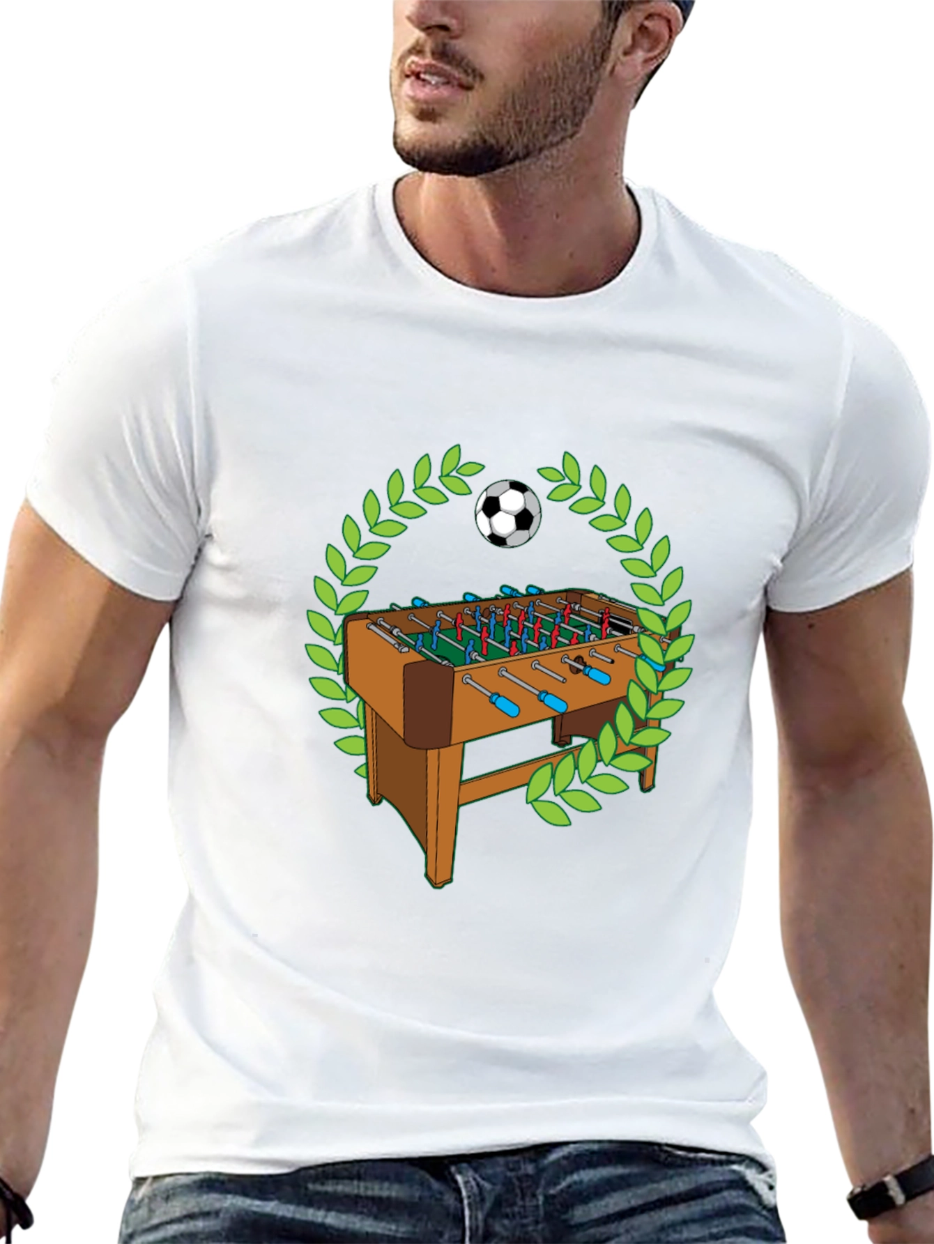 Foosball T-Shirt - Table Soccer Graphic Tee