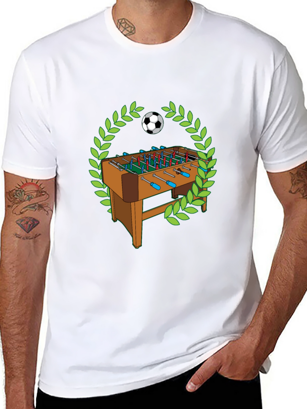 Foosball T-Shirt - Table Soccer Graphic Tee
