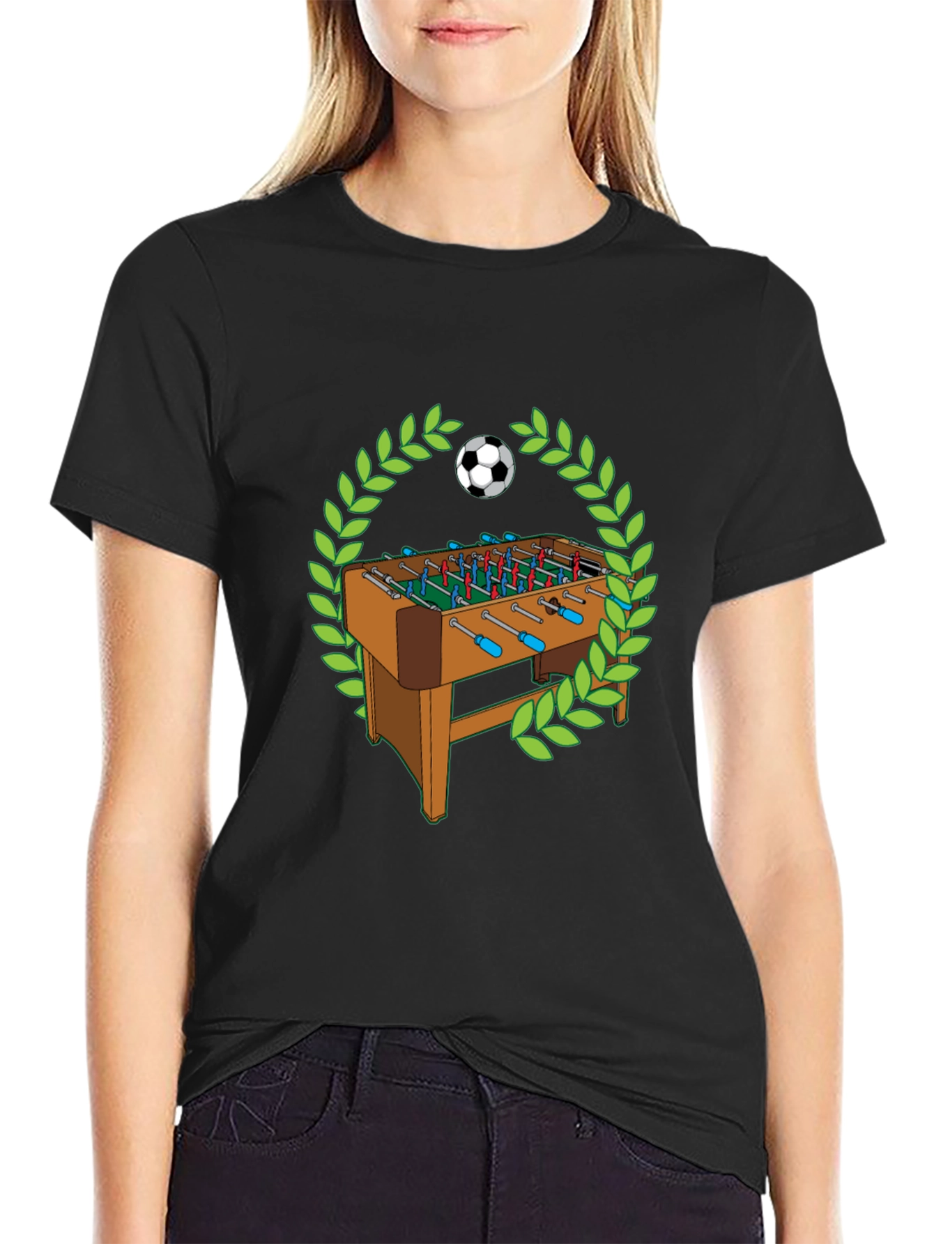 Foosball T-Shirt - Table Soccer Graphic Tee
