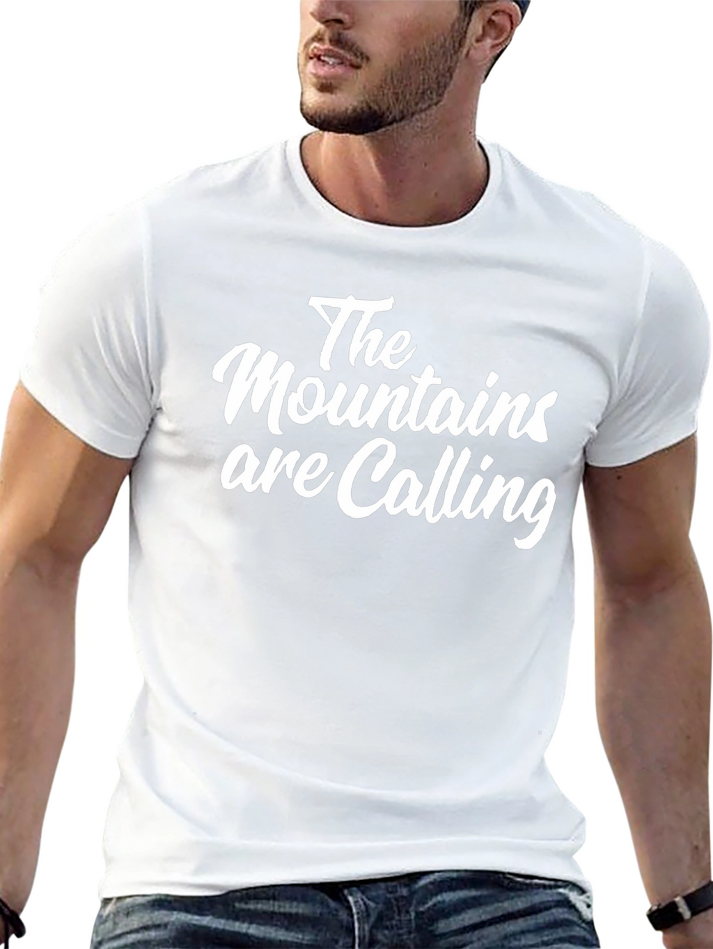 Mountains are Calling T-Shirt - Adventure Ready!