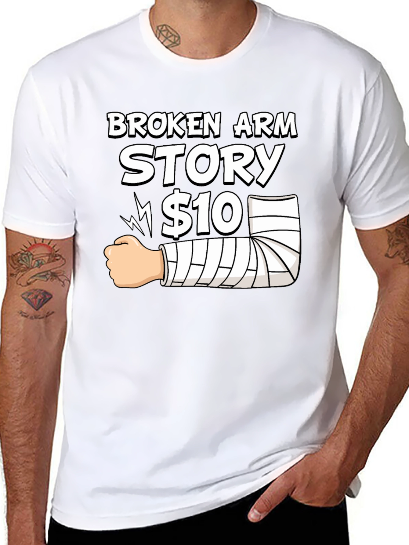 Broken Arm Story T-Shirt