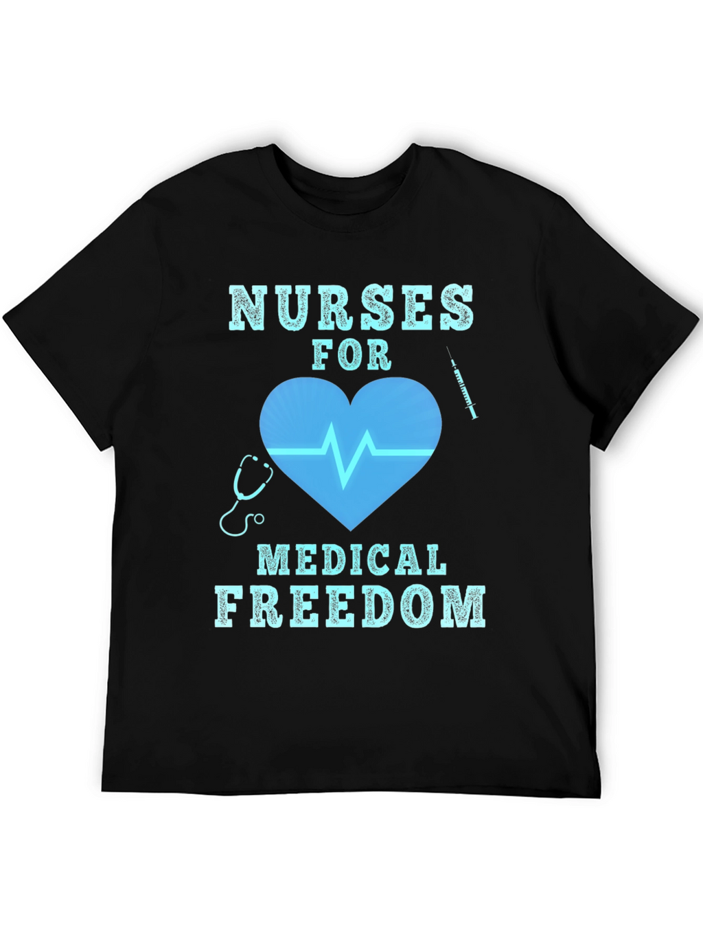 Nurses for Medical Freedom Graphic T-Shirt