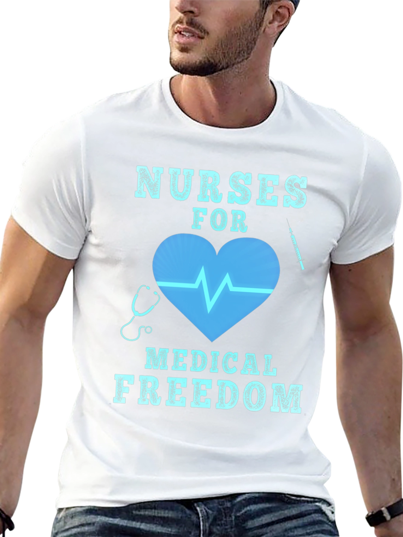 Nurses for Medical Freedom Graphic T-Shirt