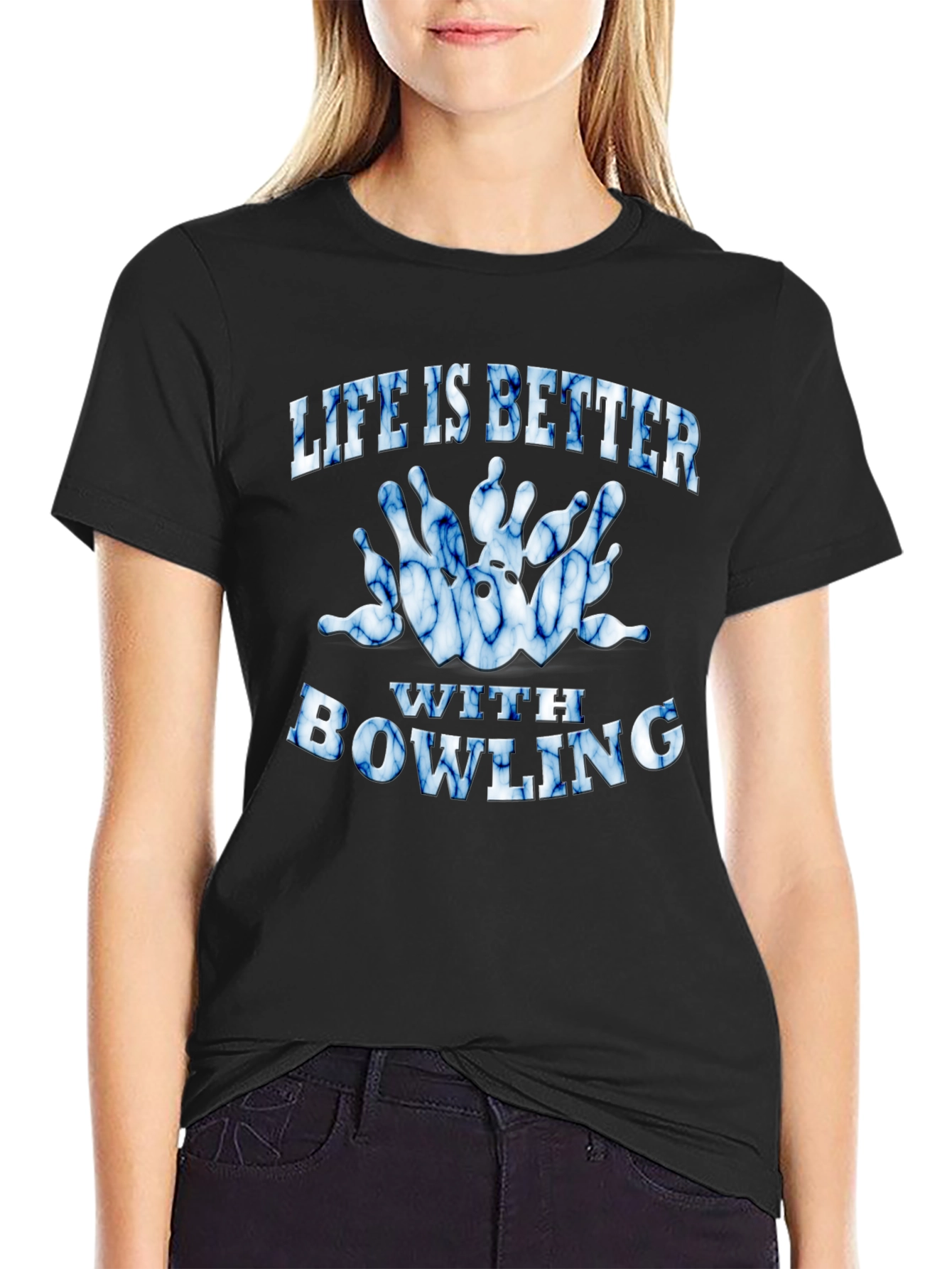 Life is Better With Bowling T-Shirt