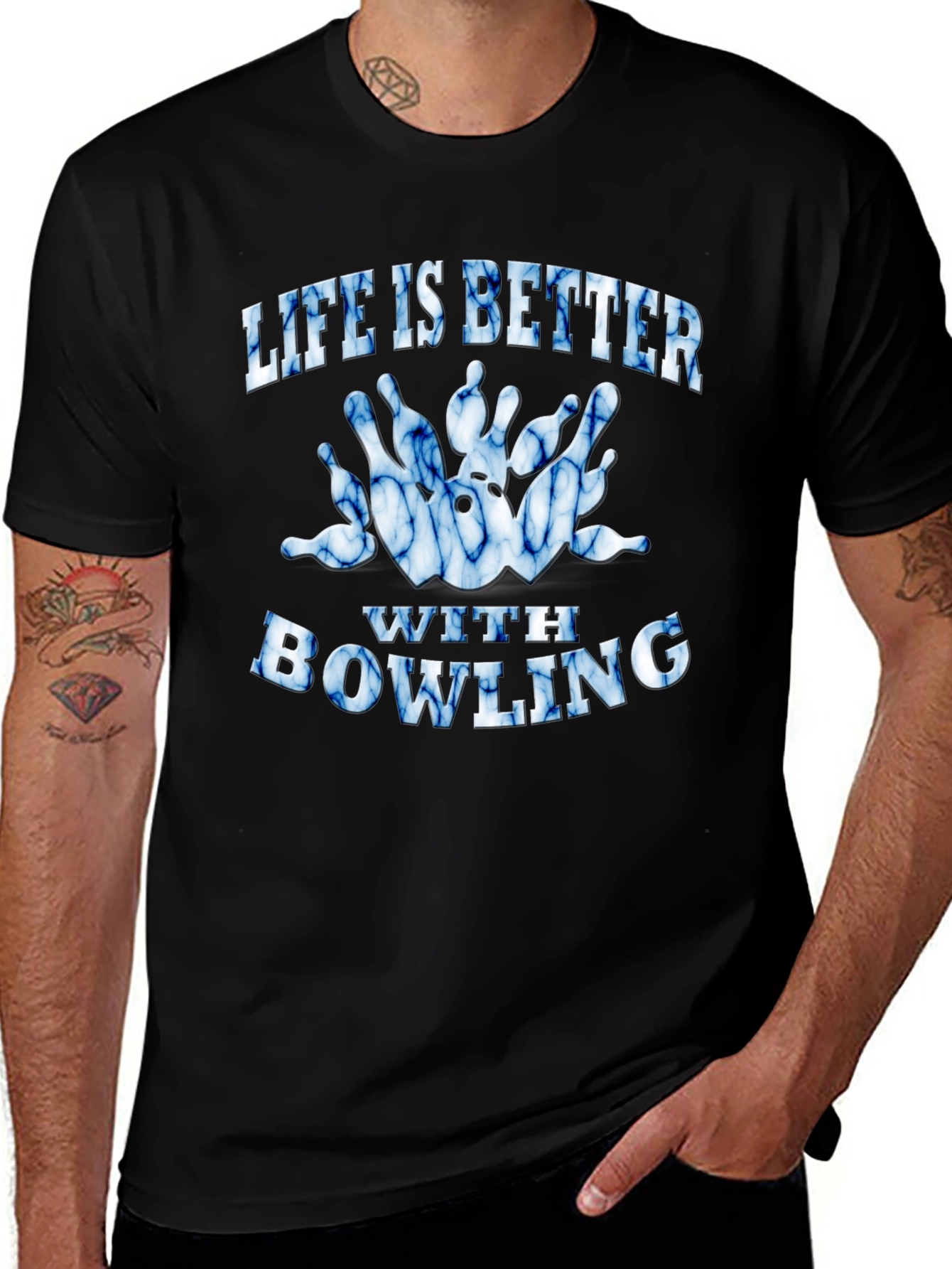 Life is Better With Bowling T-Shirt