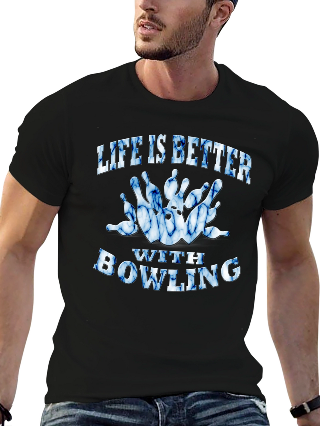 Life is Better With Bowling T-Shirt