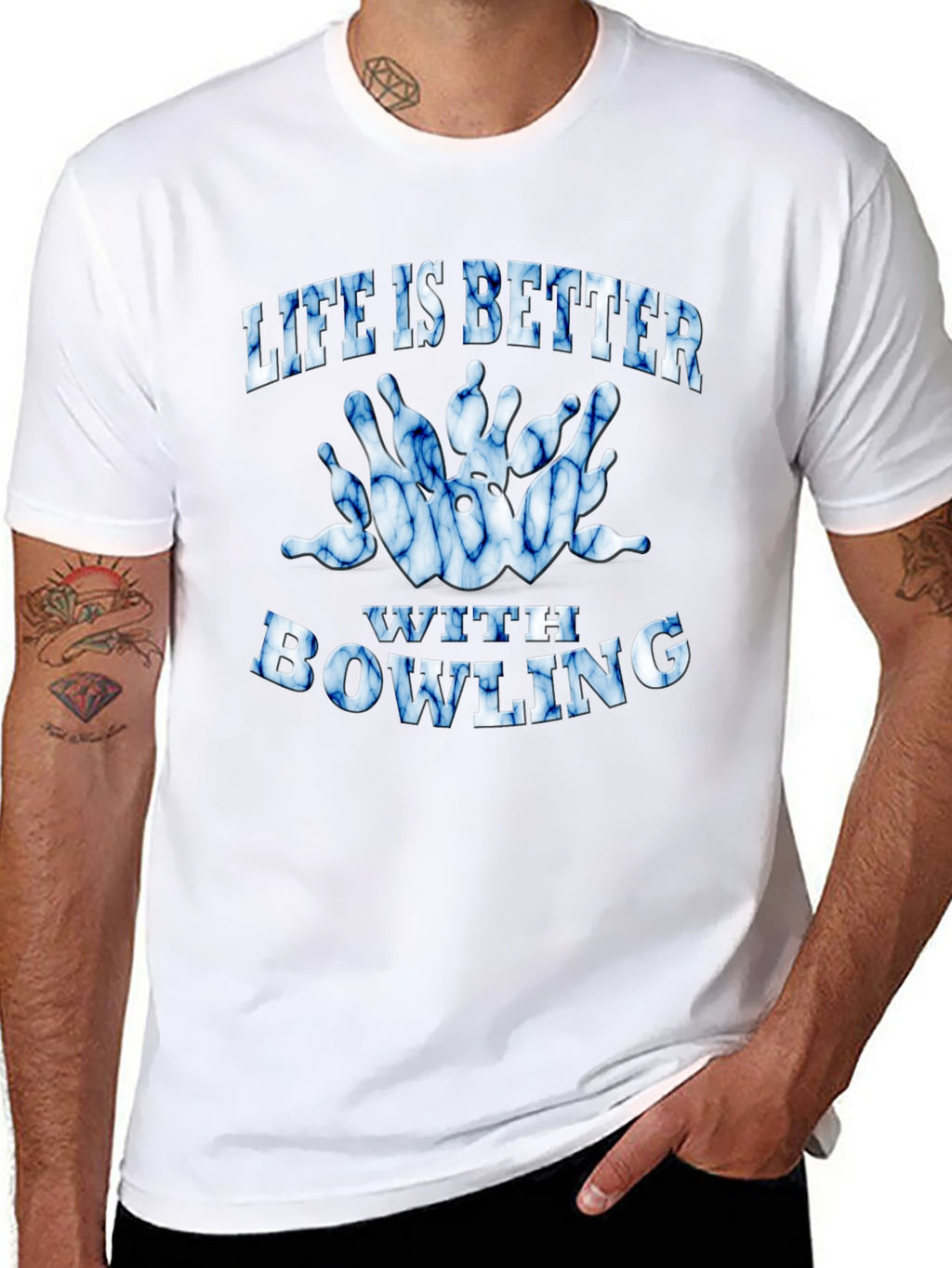 Life is Better With Bowling T-Shirt