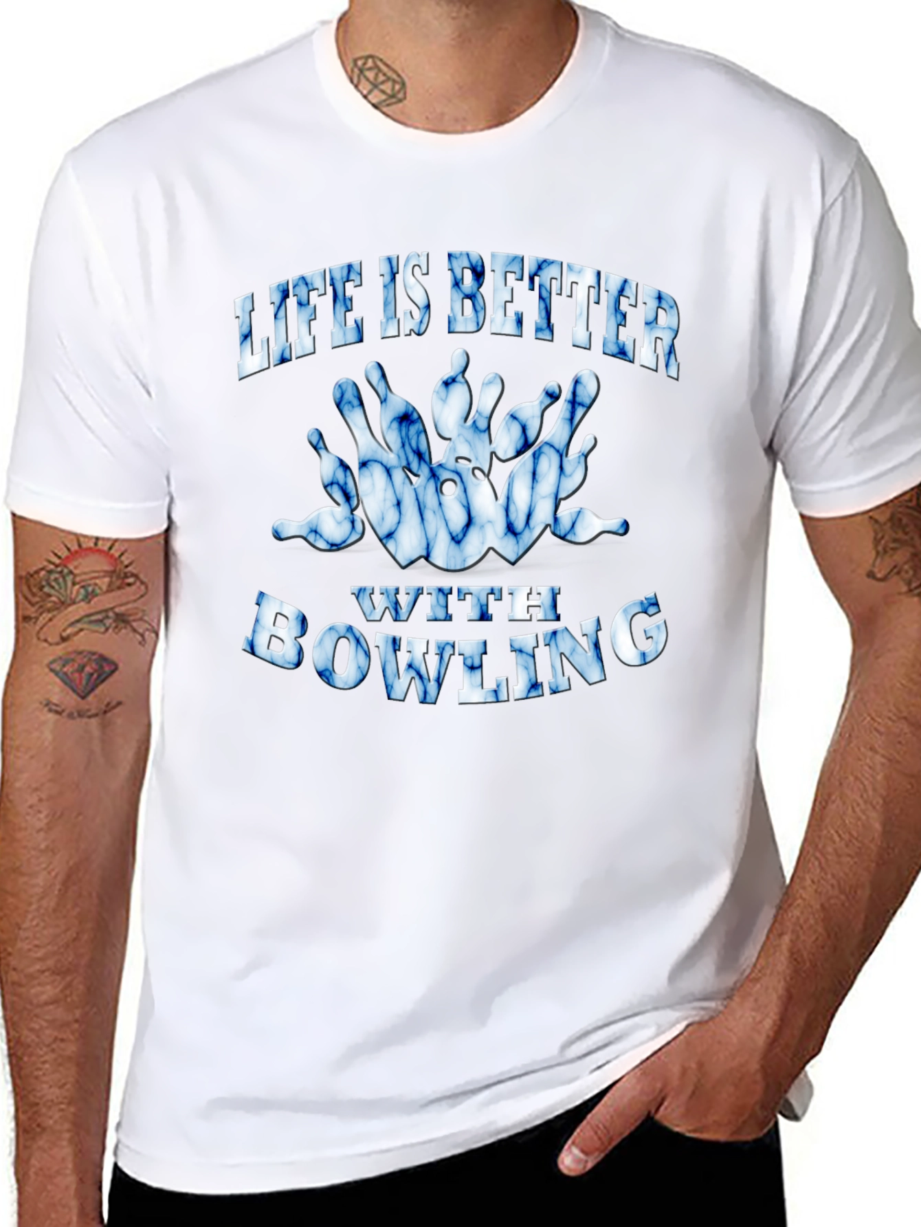 Life is Better With Bowling T-Shirt