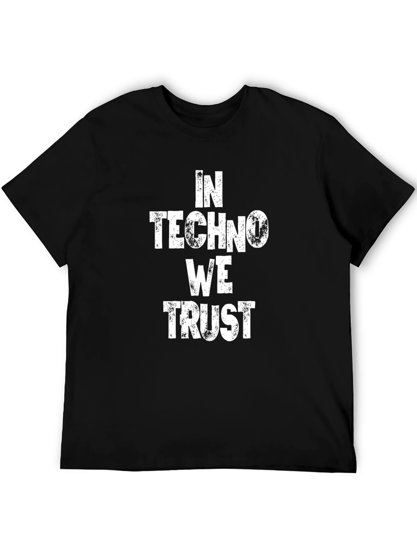In Techno We Trust Graphic Tee