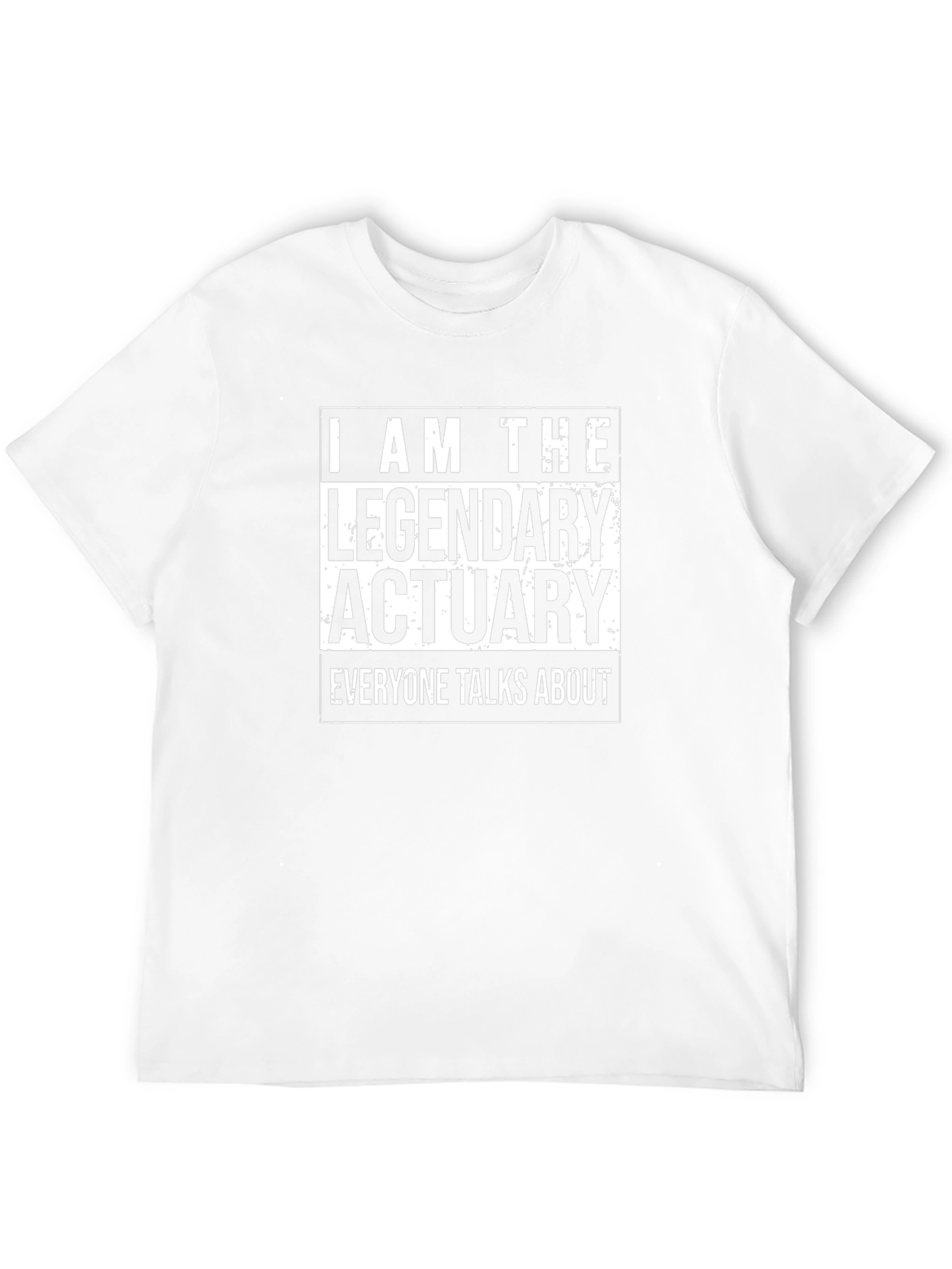 Legendary Actuary T-Shirt - Bold Statement Tee