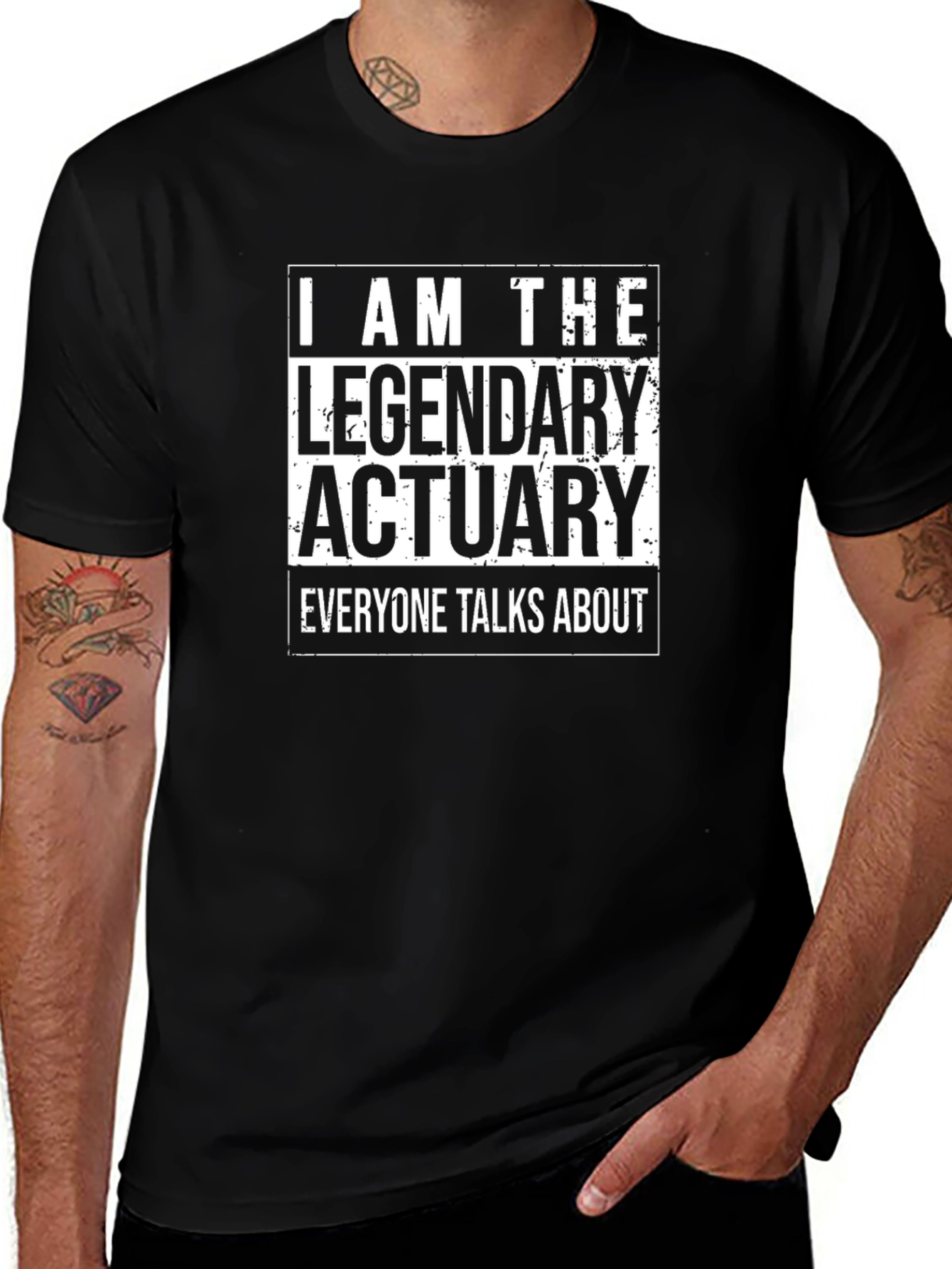 Legendary Actuary T-Shirt - Bold Statement Tee