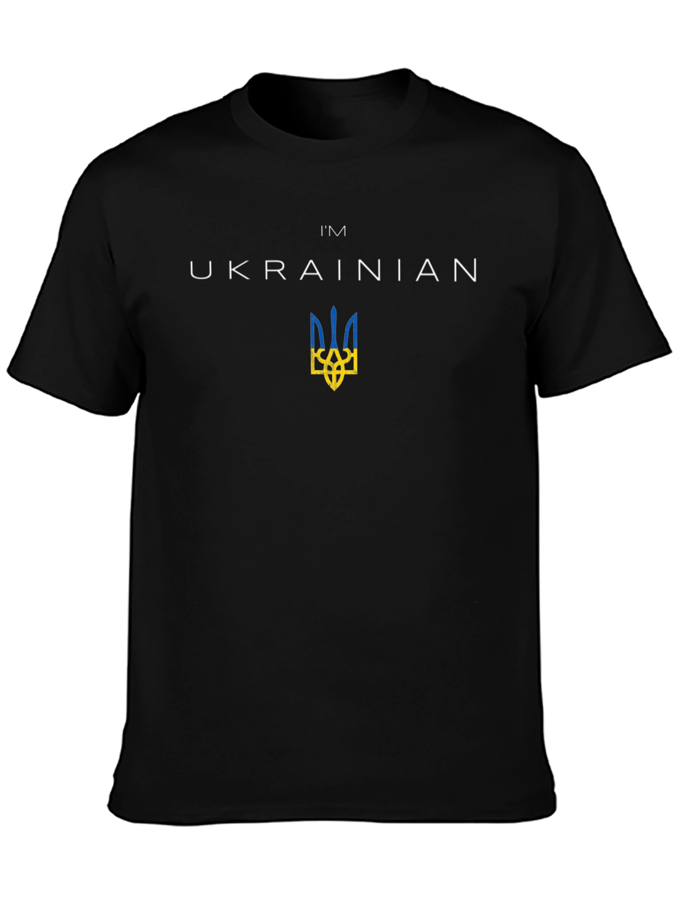 Im Ukrainian Black T-Shirt