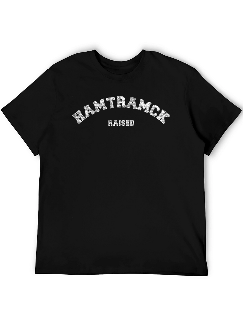 Hamtramck Raised Graphic Tee - Black