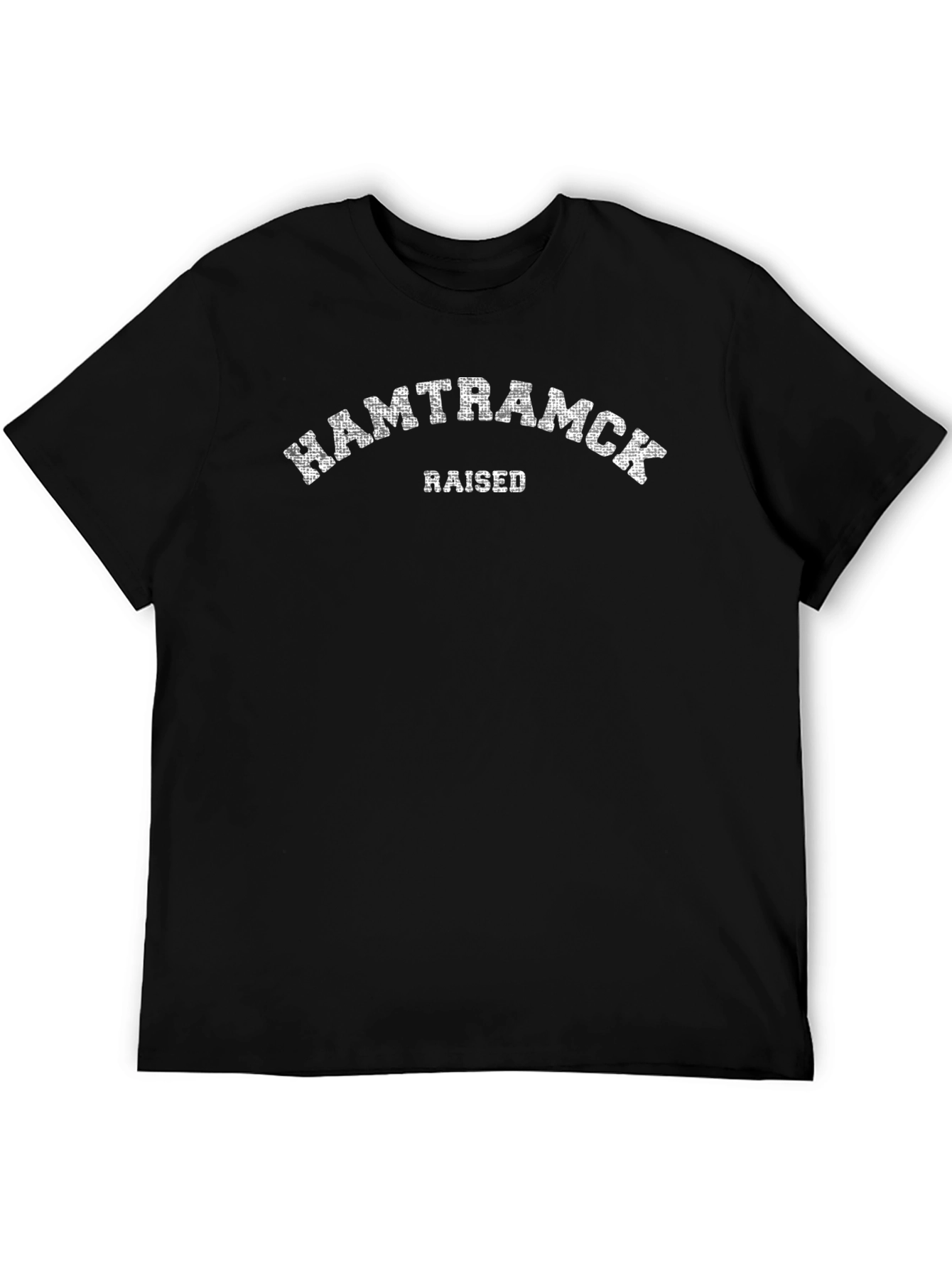 Hamtramck Raised Graphic Tee - Black