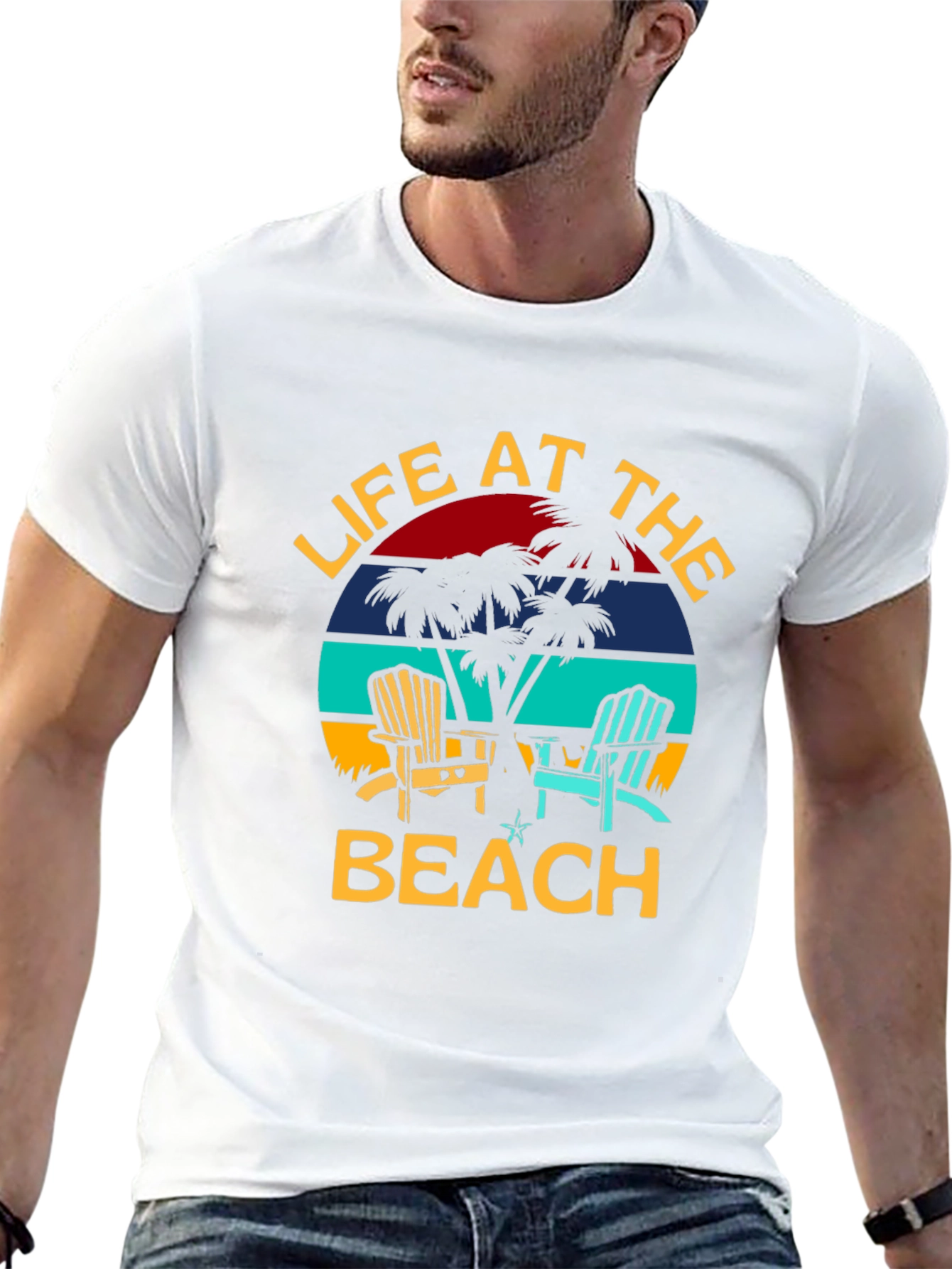 Life at the Beach Graphic T-Shirt