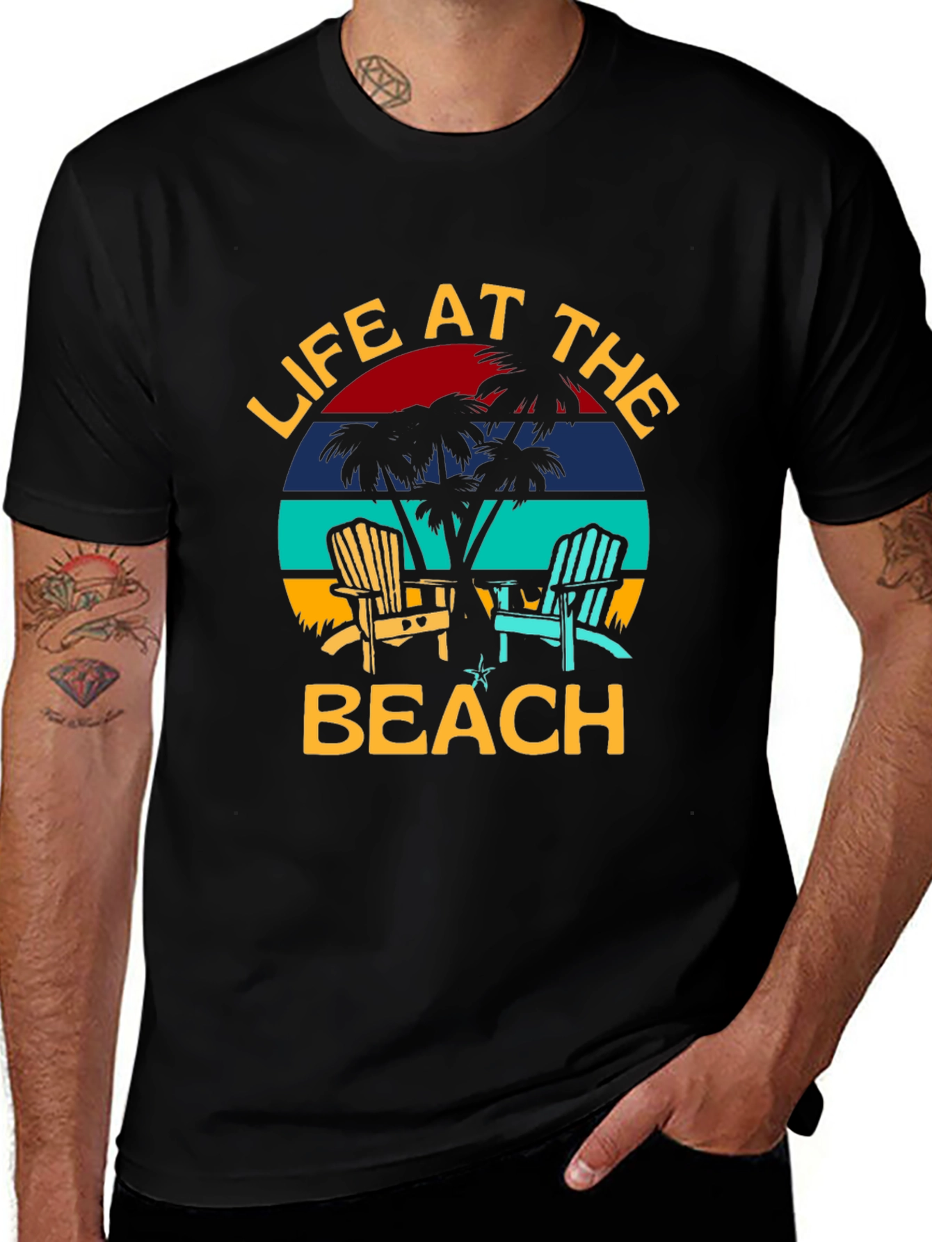 Life at the Beach Graphic T-Shirt