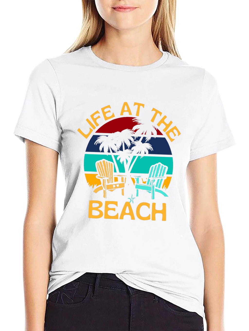 Life at the Beach Graphic T-Shirt