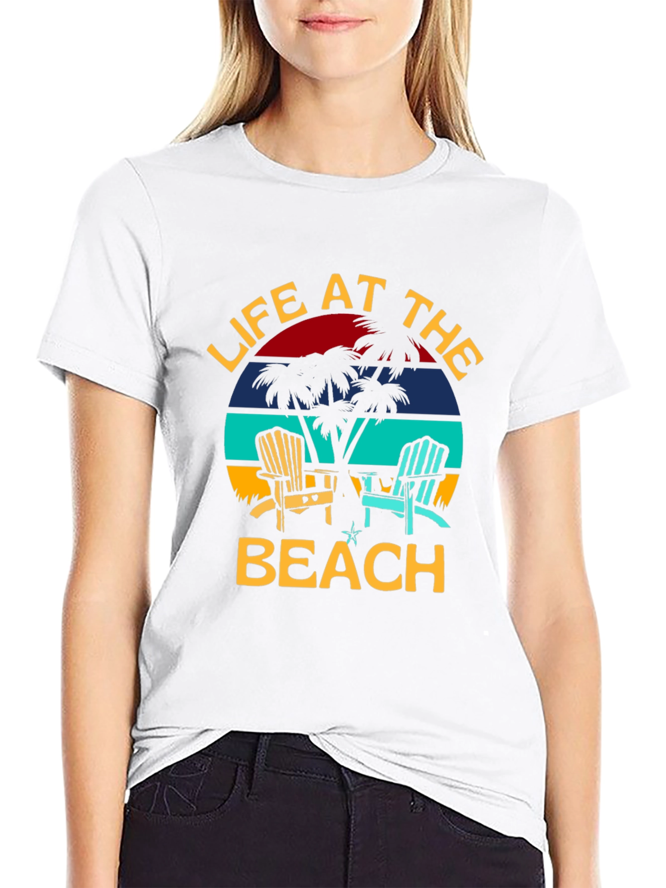 Life at the Beach Graphic T-Shirt