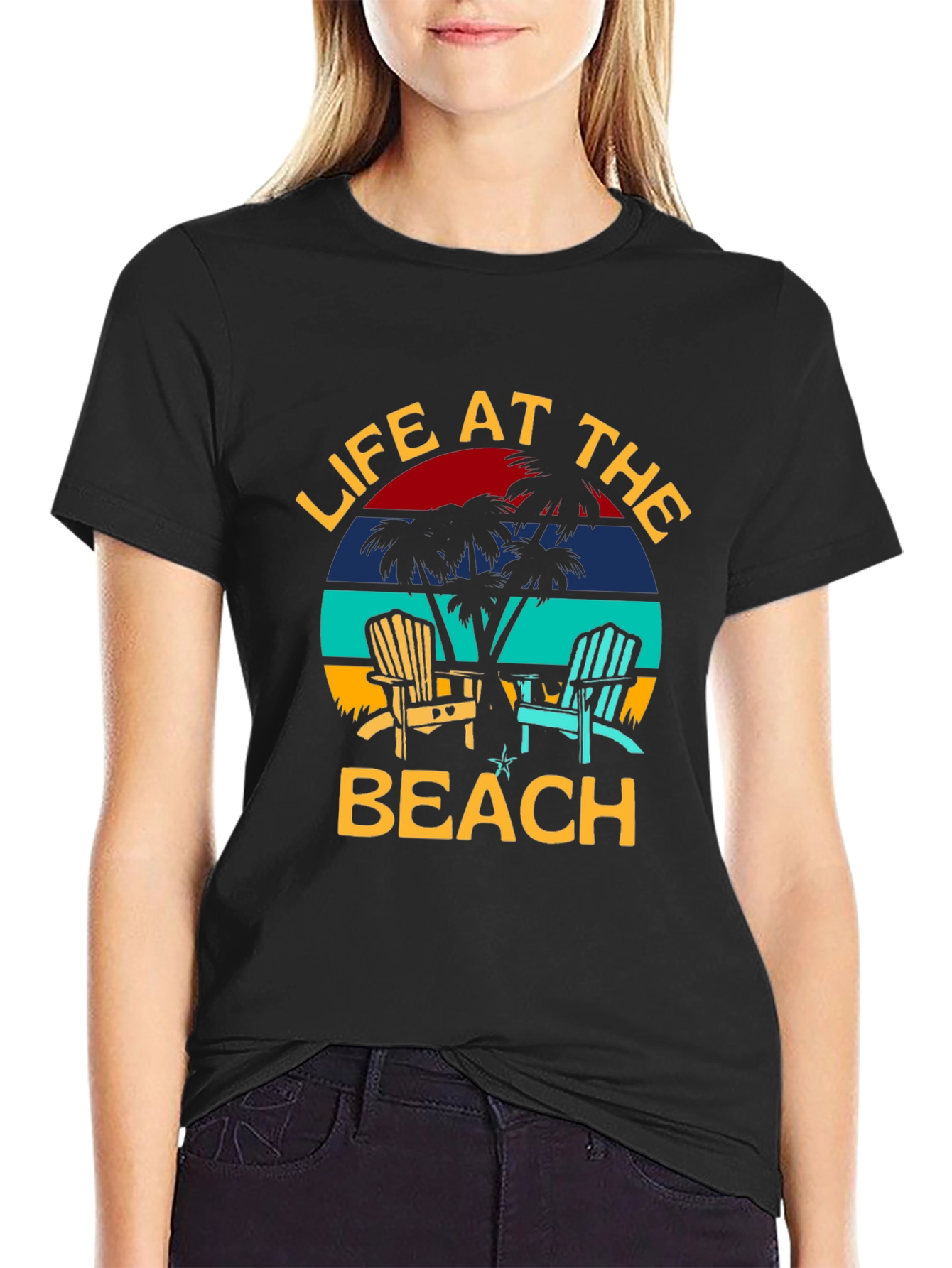 Life at the Beach Graphic T-Shirt