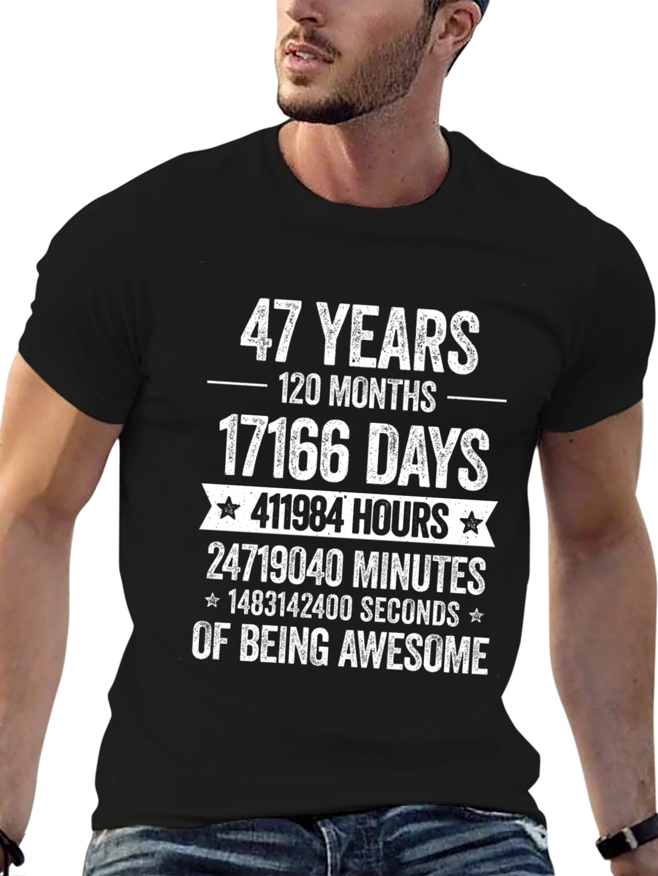 47 Years of Awesome Tee