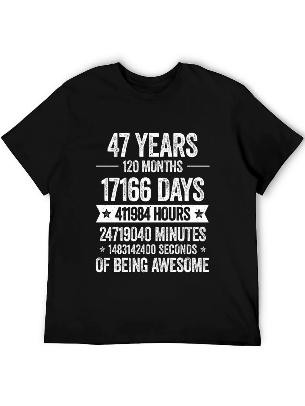 47 Years of Awesome Tee
