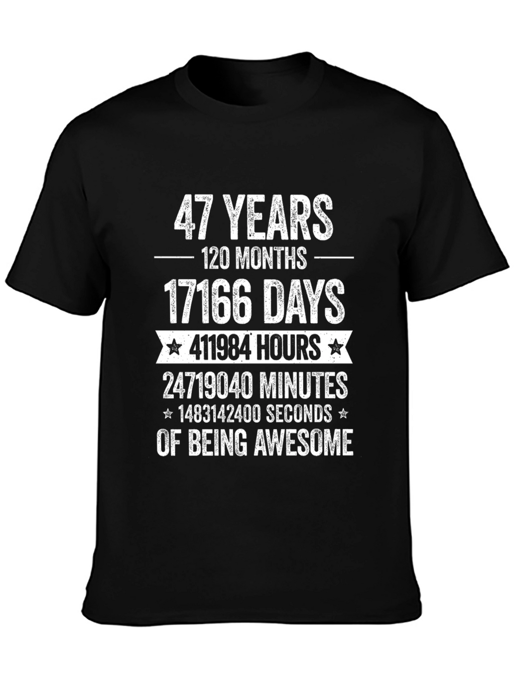 47 Years of Awesome Tee
