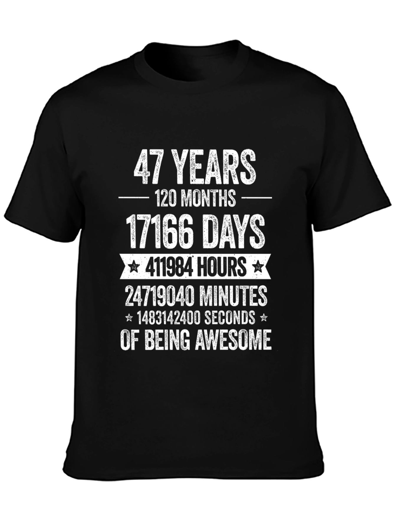 47 Years of Awesome Tee