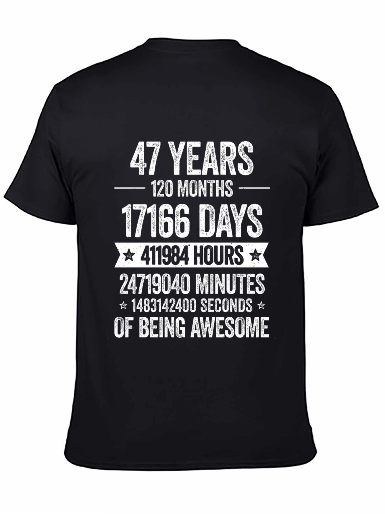 47 Years of Awesome Tee