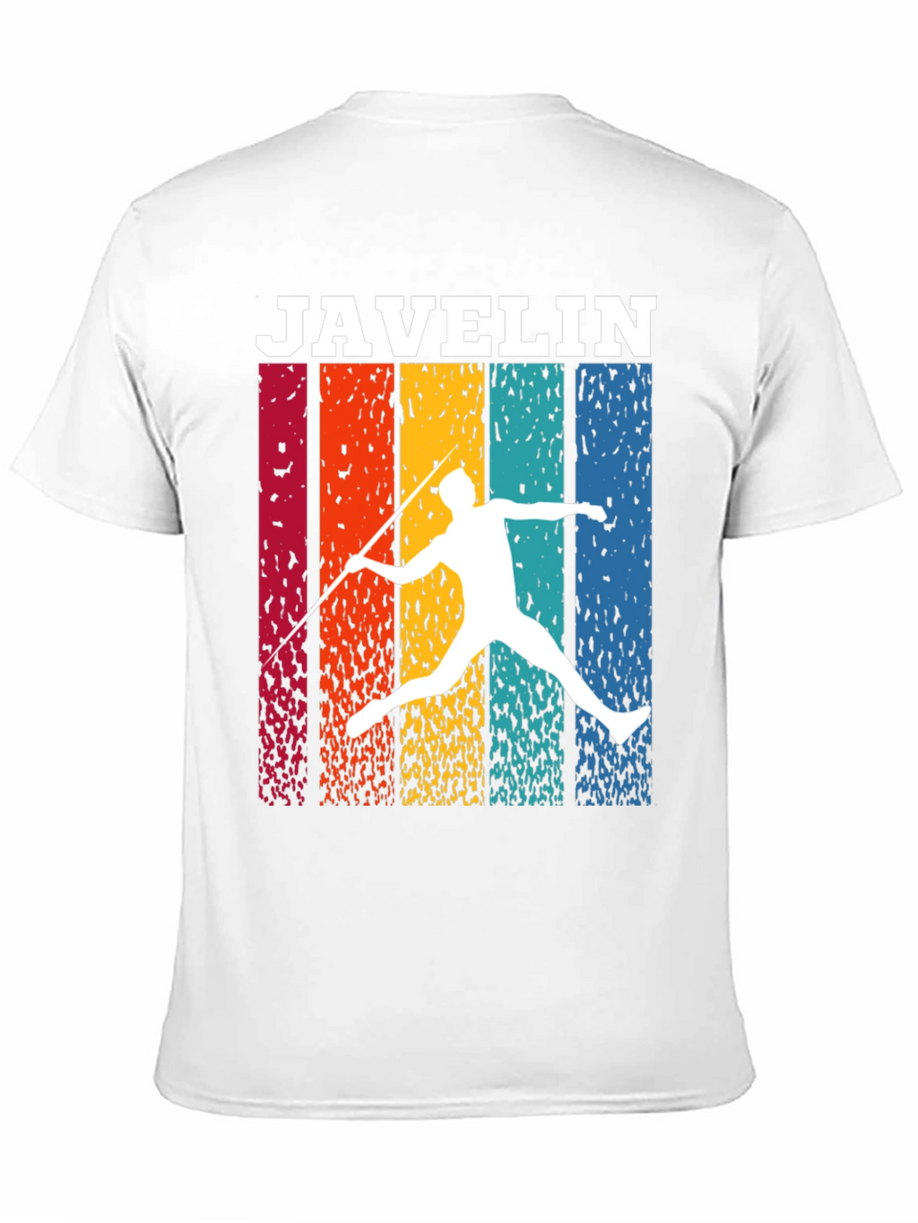 Javelin Thrower Retro Style Graphic Tee