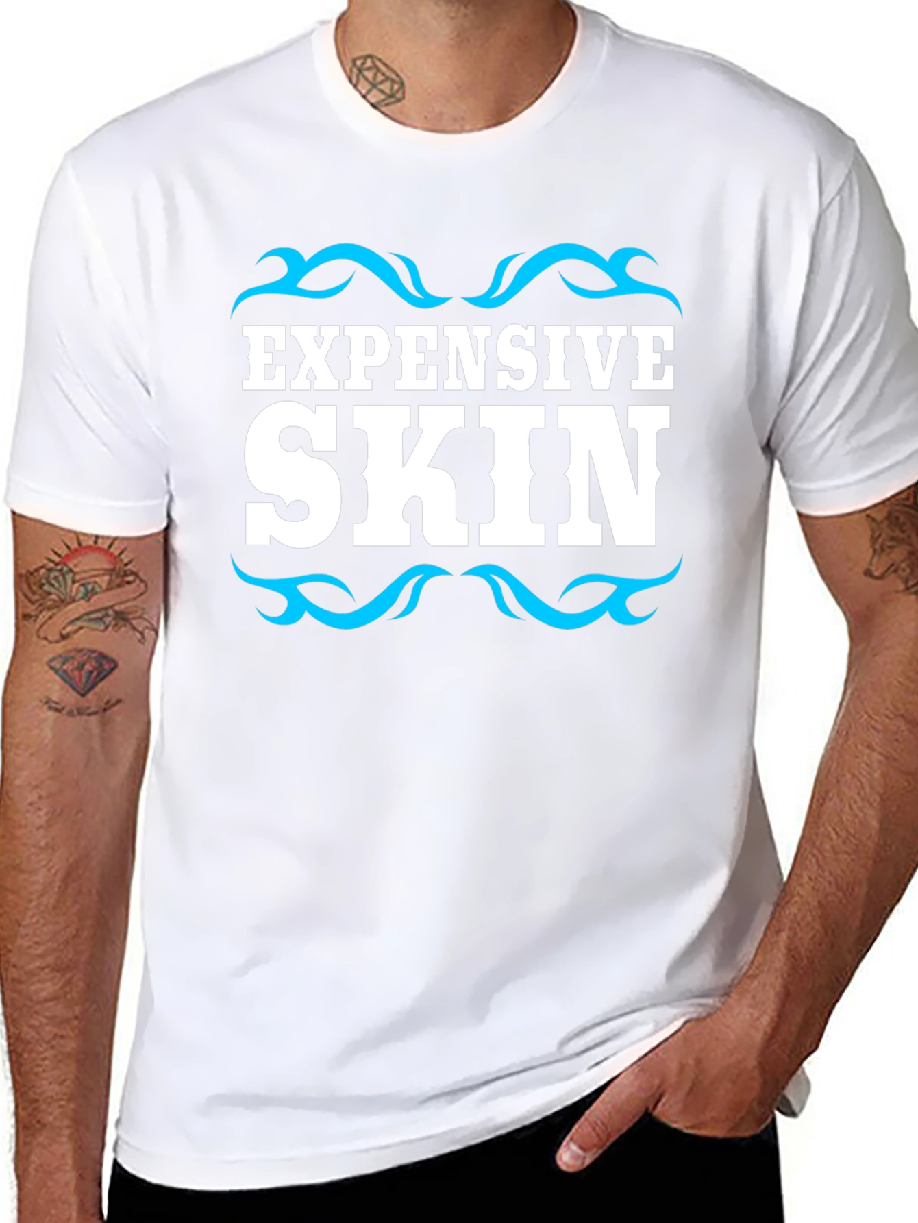 Expensive Skin Graphic T-Shirt