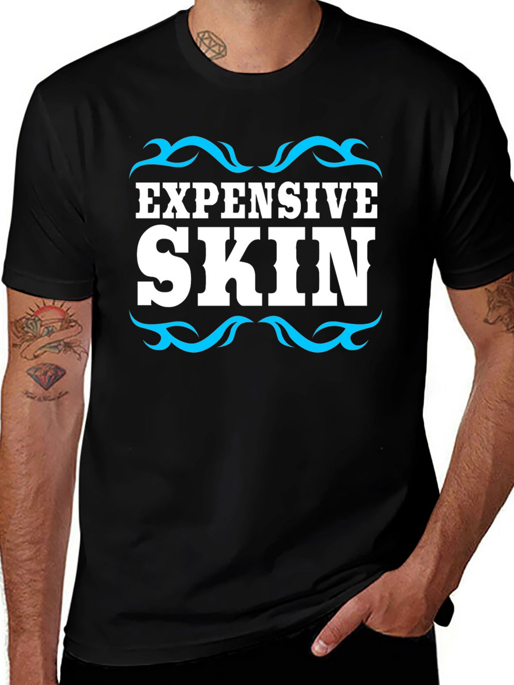 Expensive Skin Graphic T-Shirt
