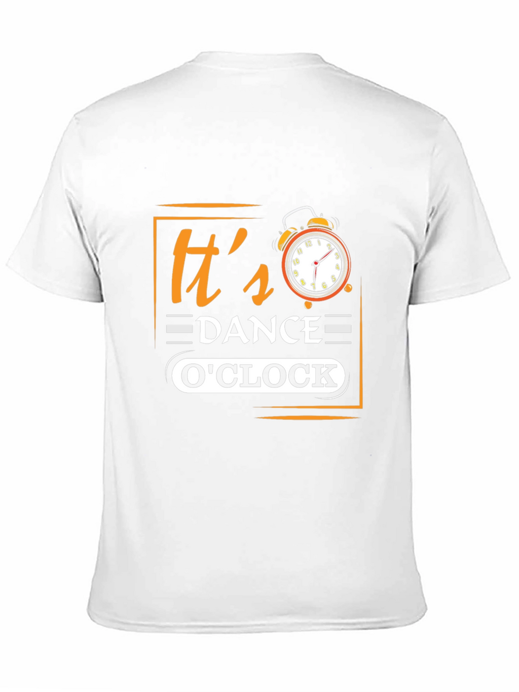 Its Dance OClock Black Graphic Tee