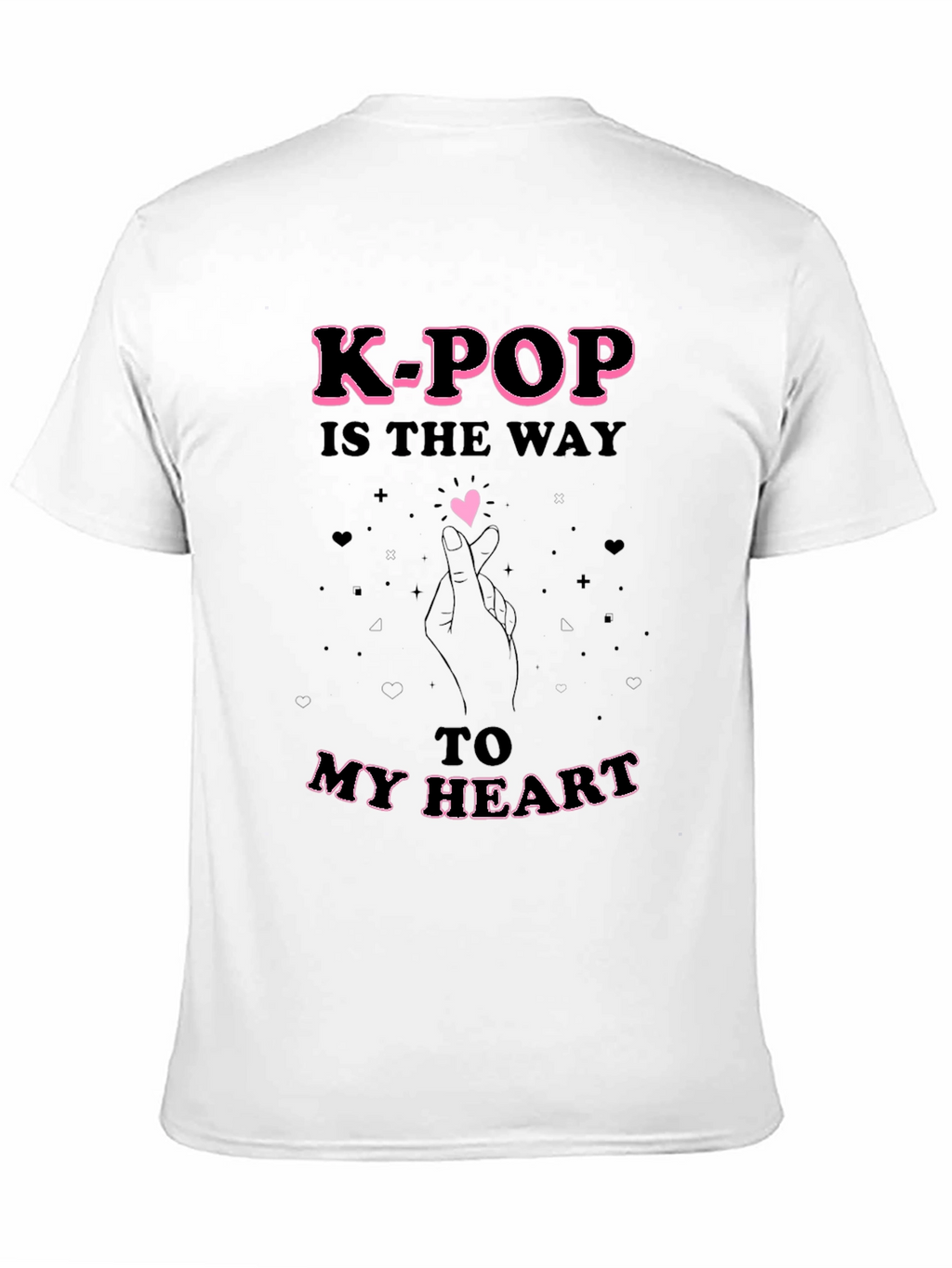 K-Pop Heart T-Shirt - Express Your Love!