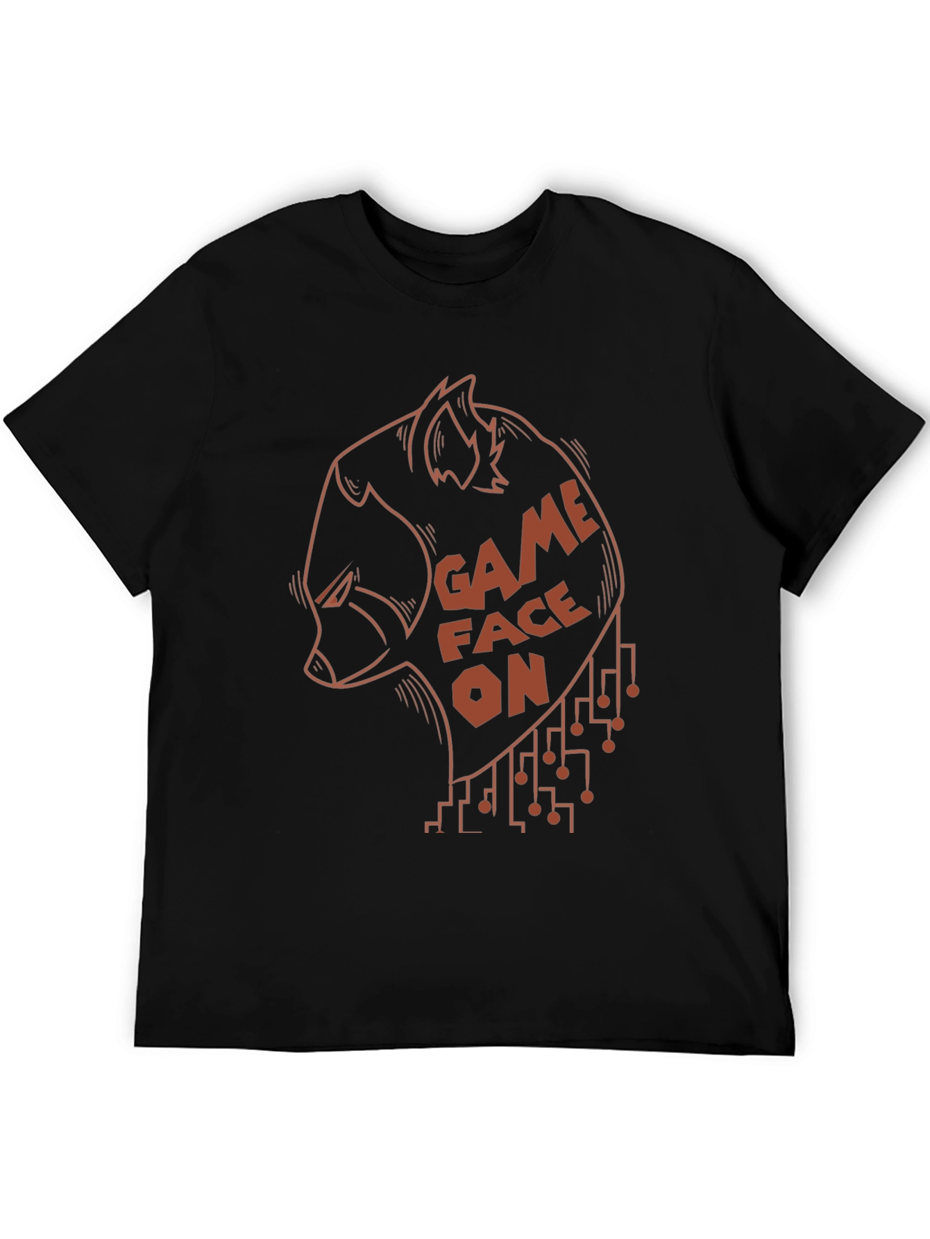 Game Face On Graphic Tee - Gamer T-Shirt
