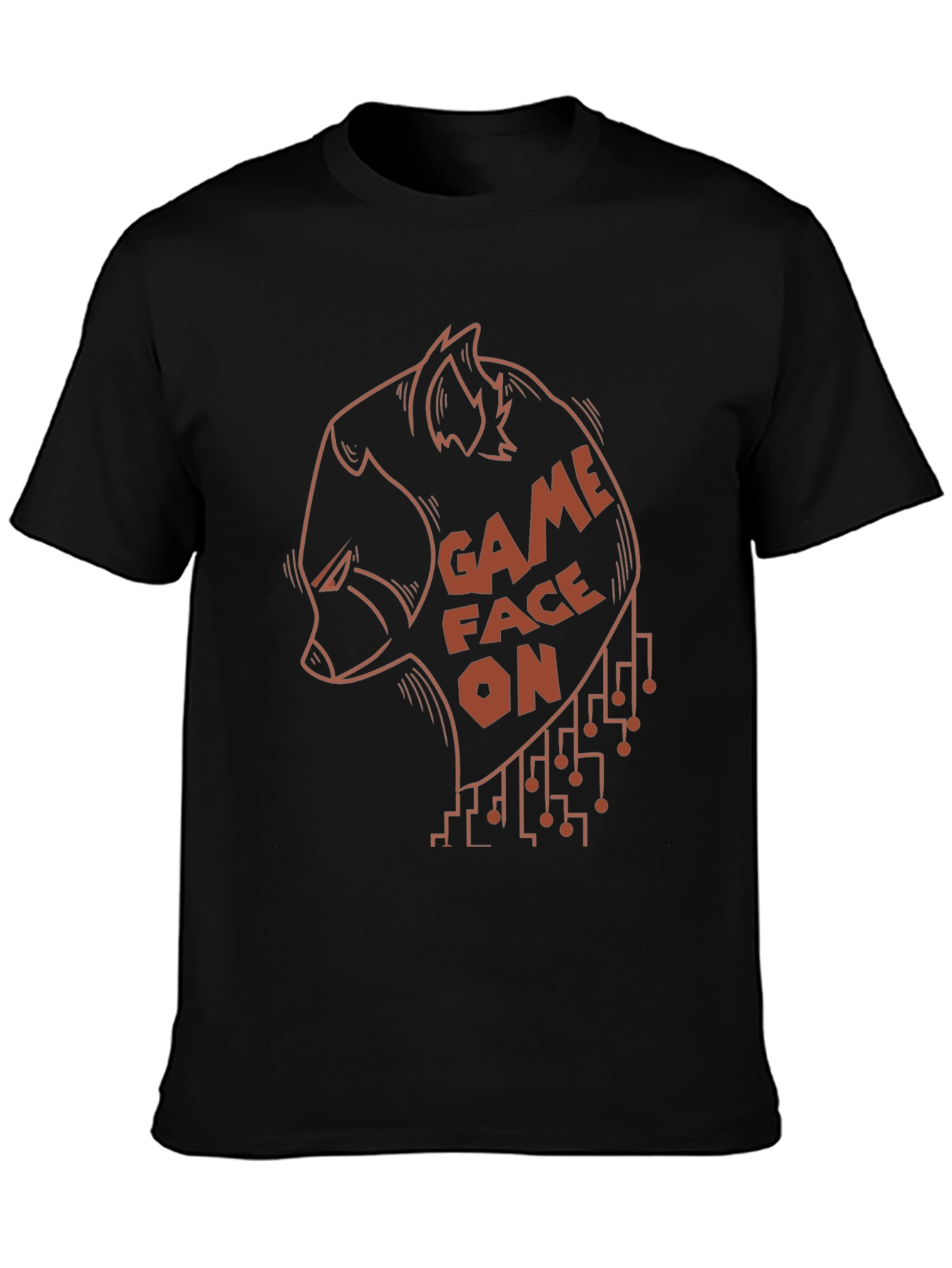 Game Face On Graphic Tee - Gamer T-Shirt