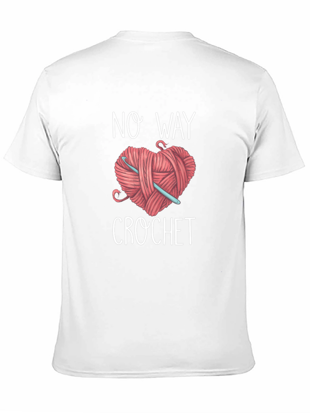 No Way Crochet Graphic T-Shirt