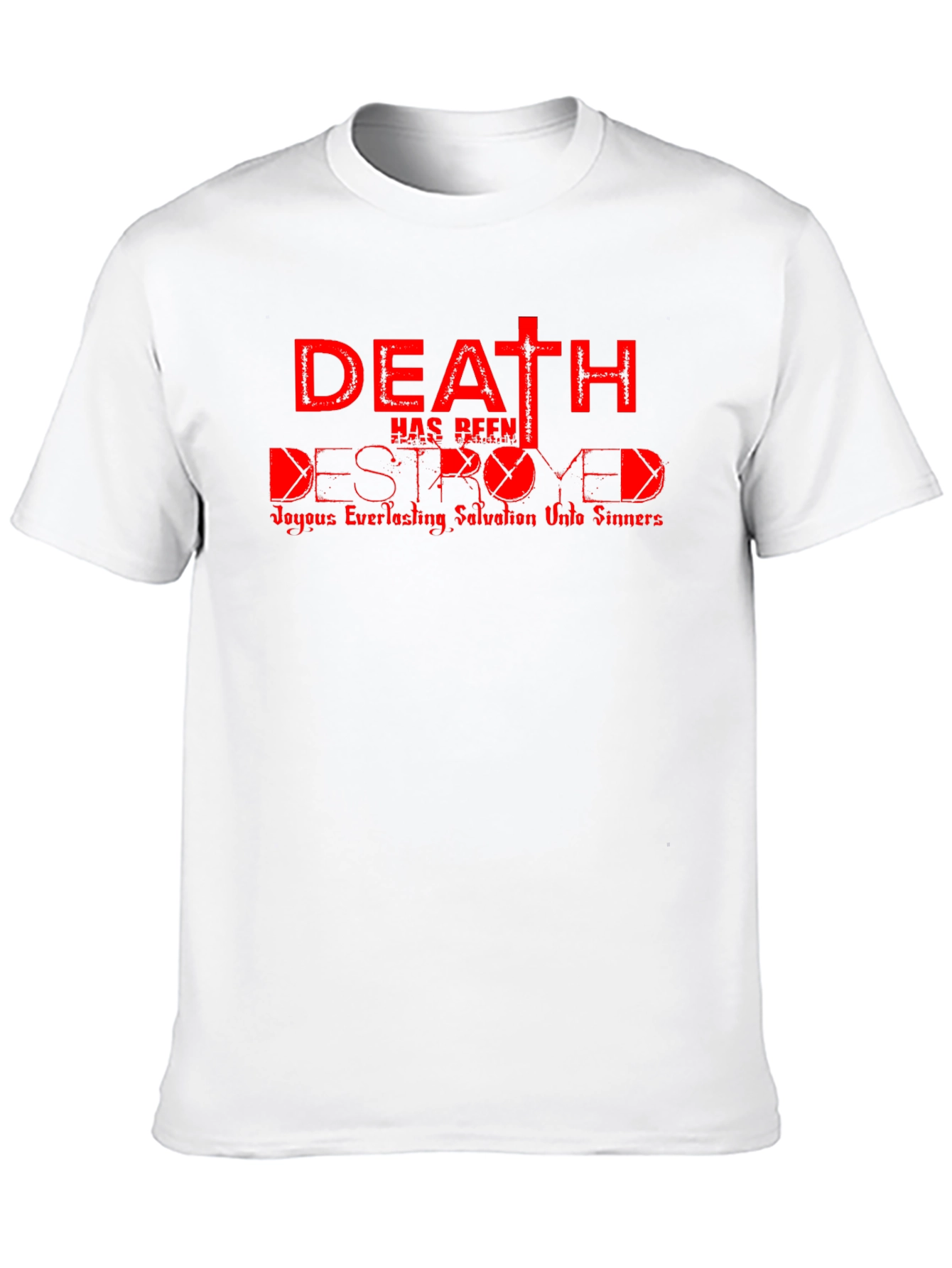 Death Destroyed T-Shirt - Christian Graphic Tee