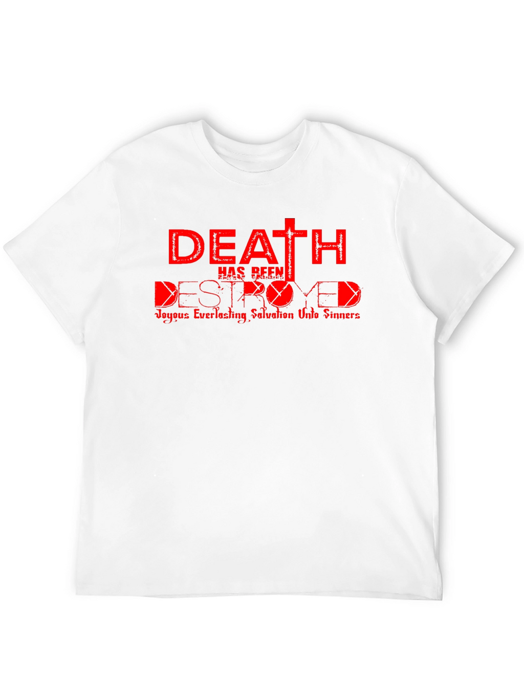 Death Destroyed T-Shirt - Christian Graphic Tee