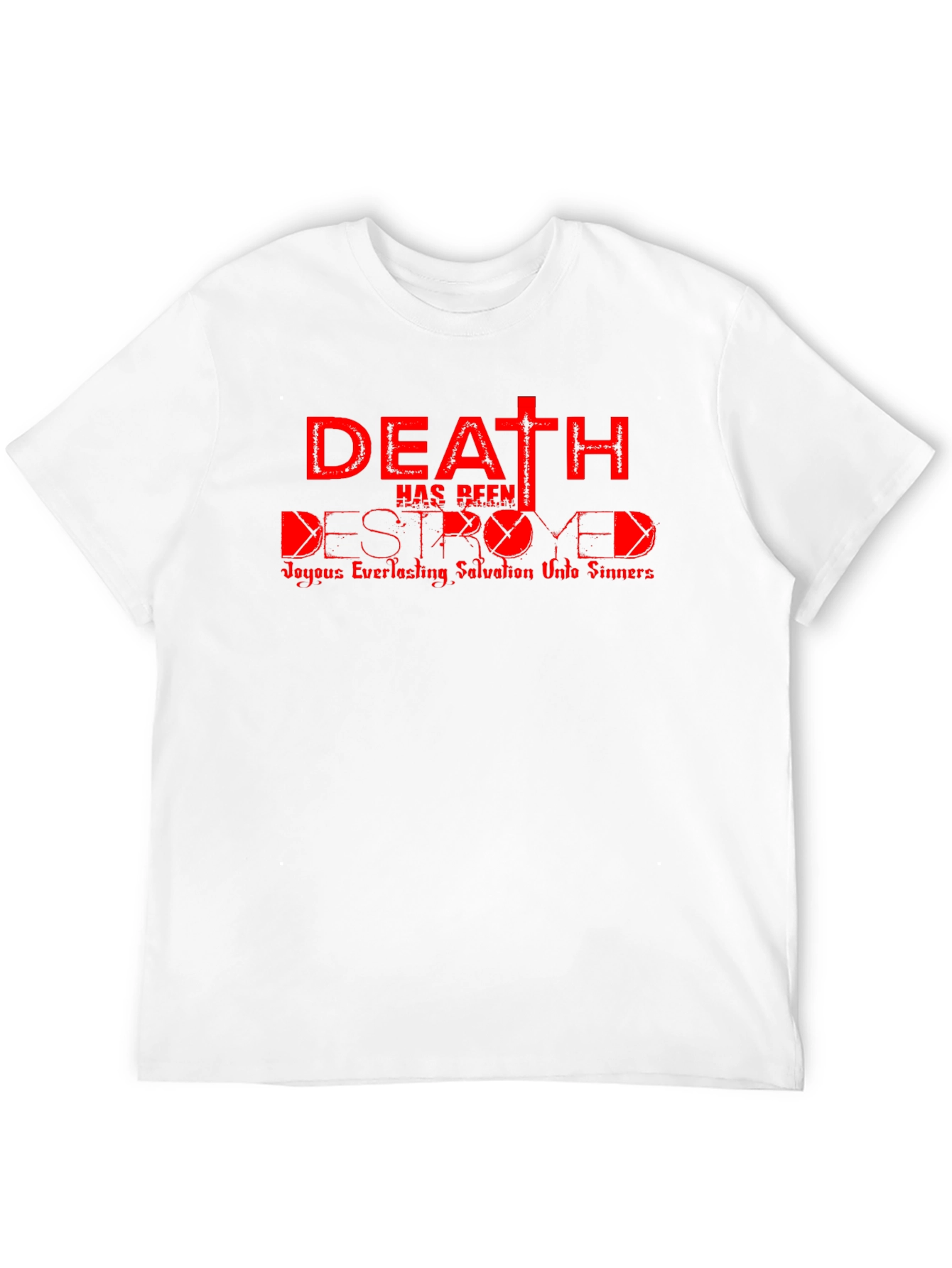 Death Destroyed T-Shirt - Christian Graphic Tee