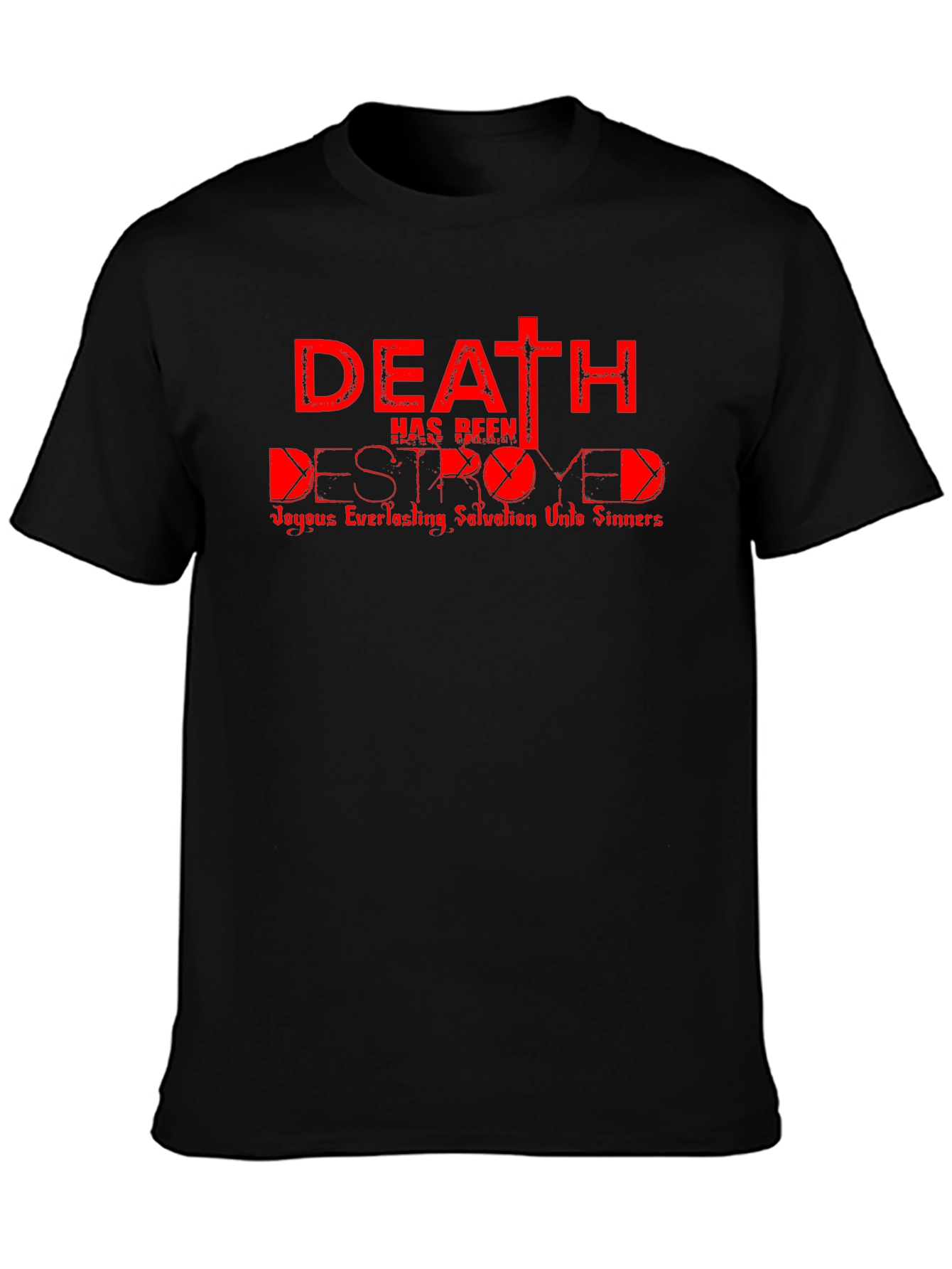 Death Destroyed T-Shirt - Christian Graphic Tee