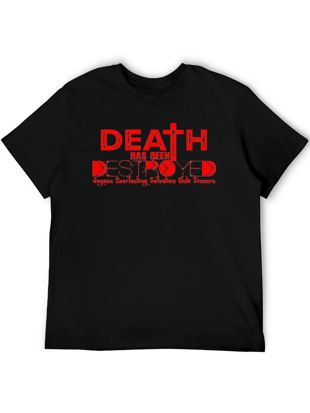 Death Destroyed T-Shirt - Christian Graphic Tee