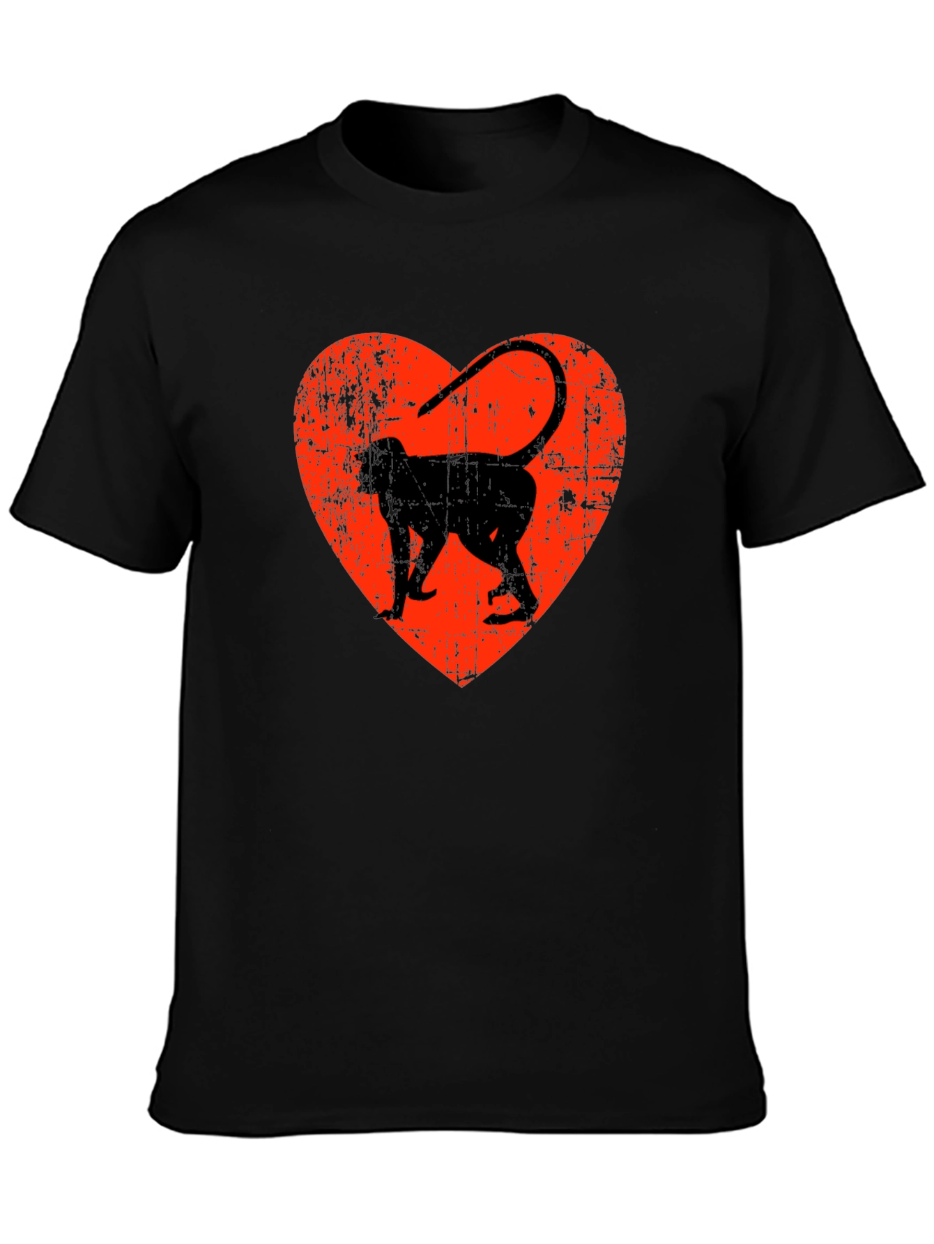 Monkey Heart Graphic T-Shirt