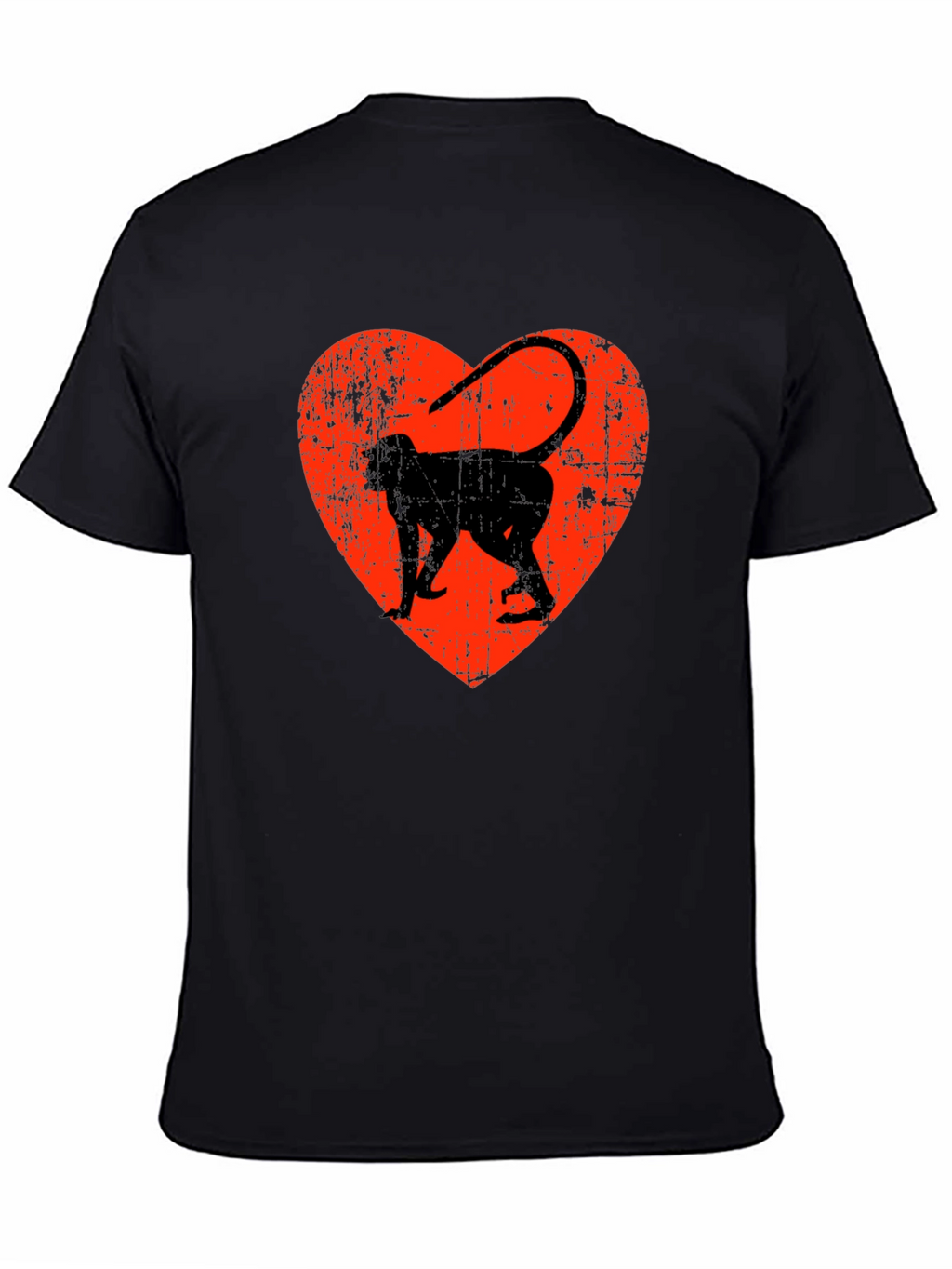 Monkey Heart Graphic T-Shirt