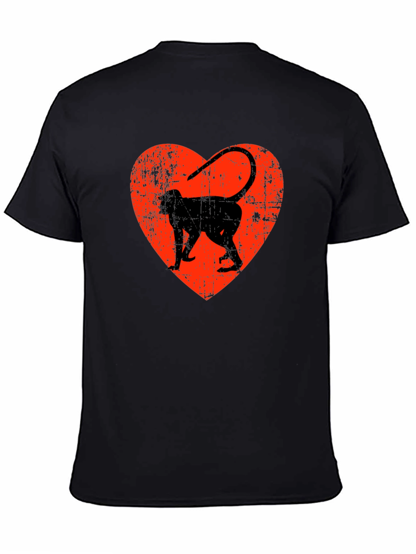 Monkey Heart Graphic T-Shirt