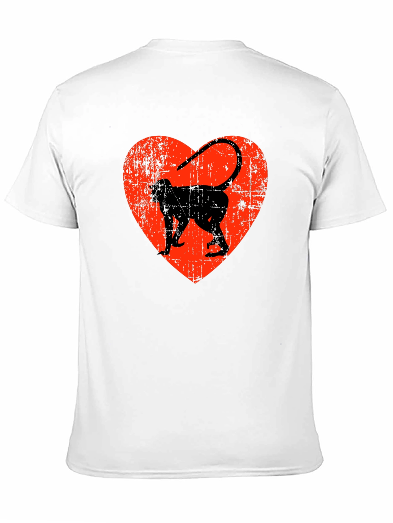 Monkey Heart Graphic T-Shirt