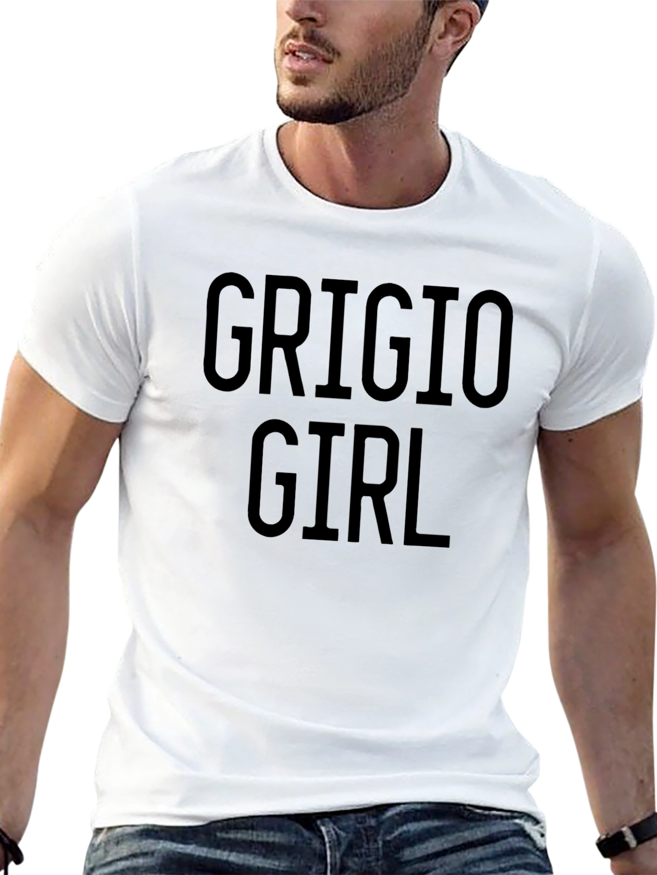 Grigio Girl Black Graphic Tee