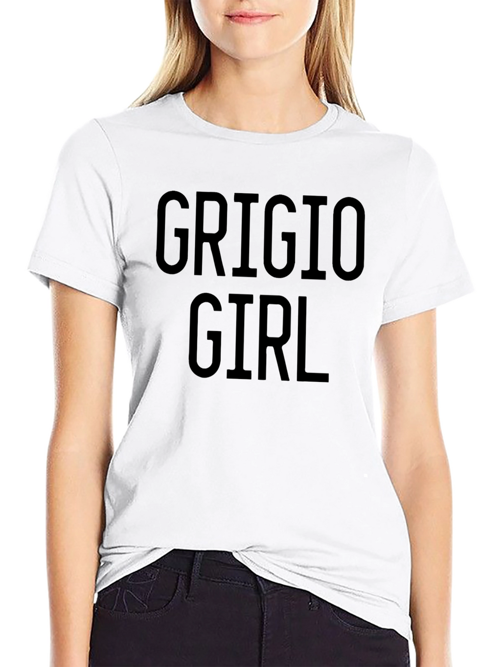 Grigio Girl Black Graphic Tee