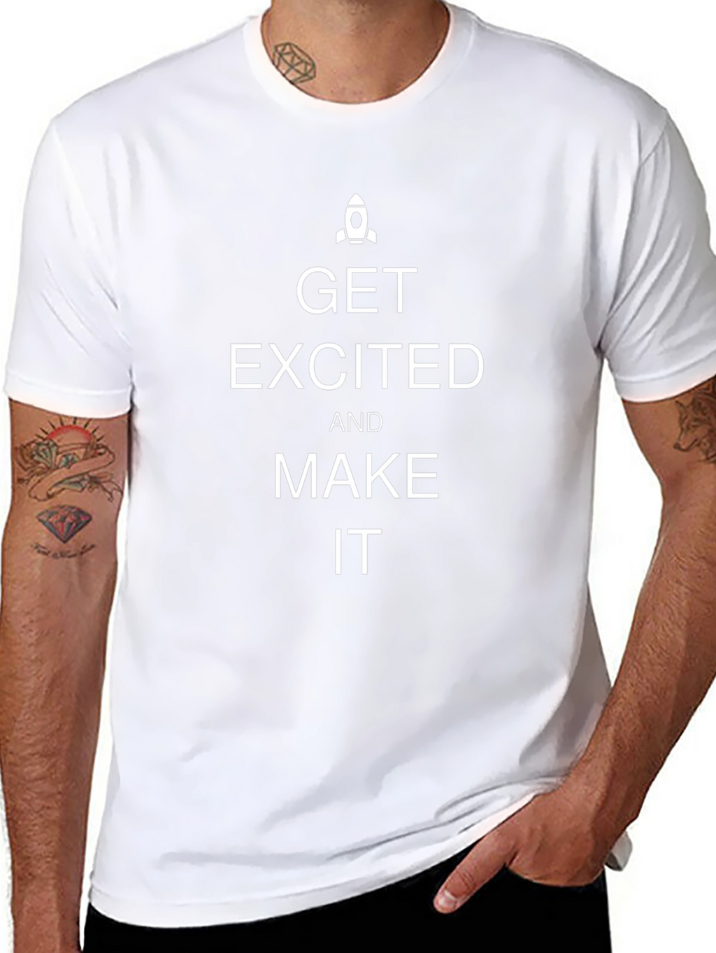 Get Excited Graphic T-Shirt