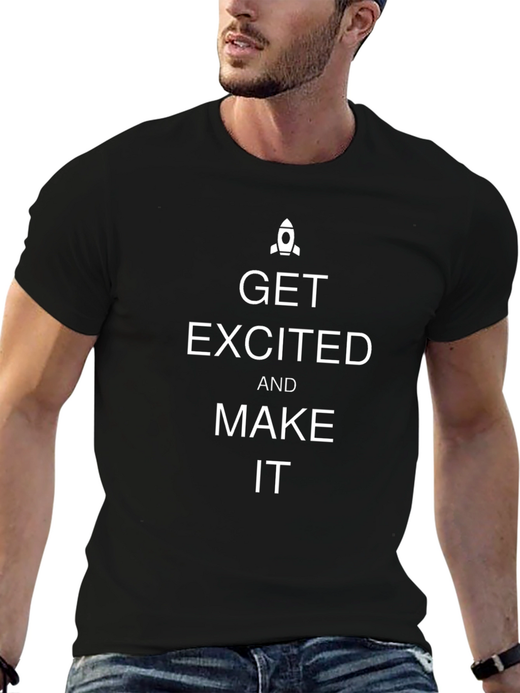 Get Excited Graphic T-Shirt
