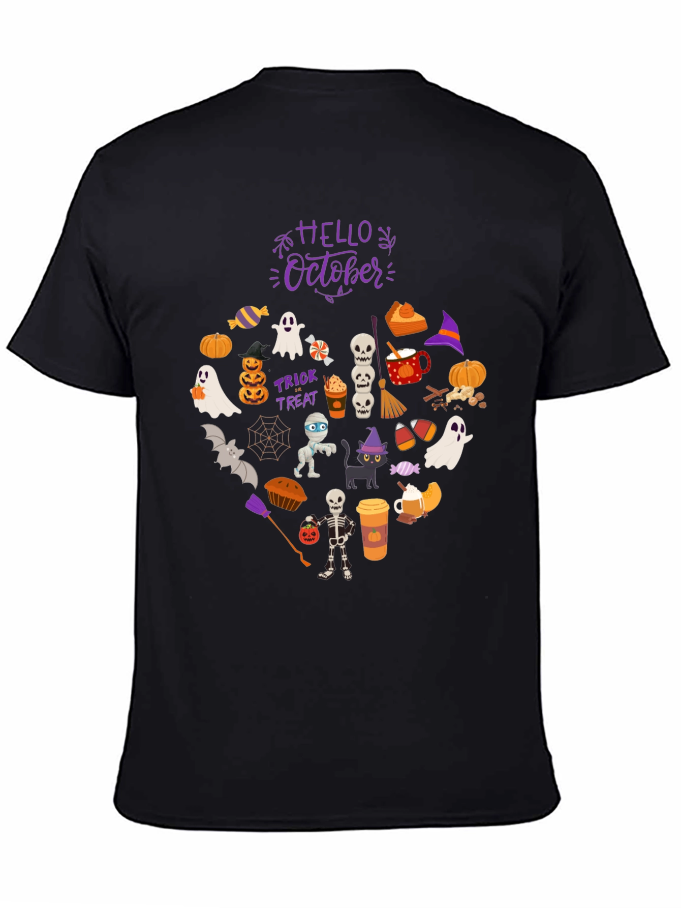Hello October Halloween T-Shirt